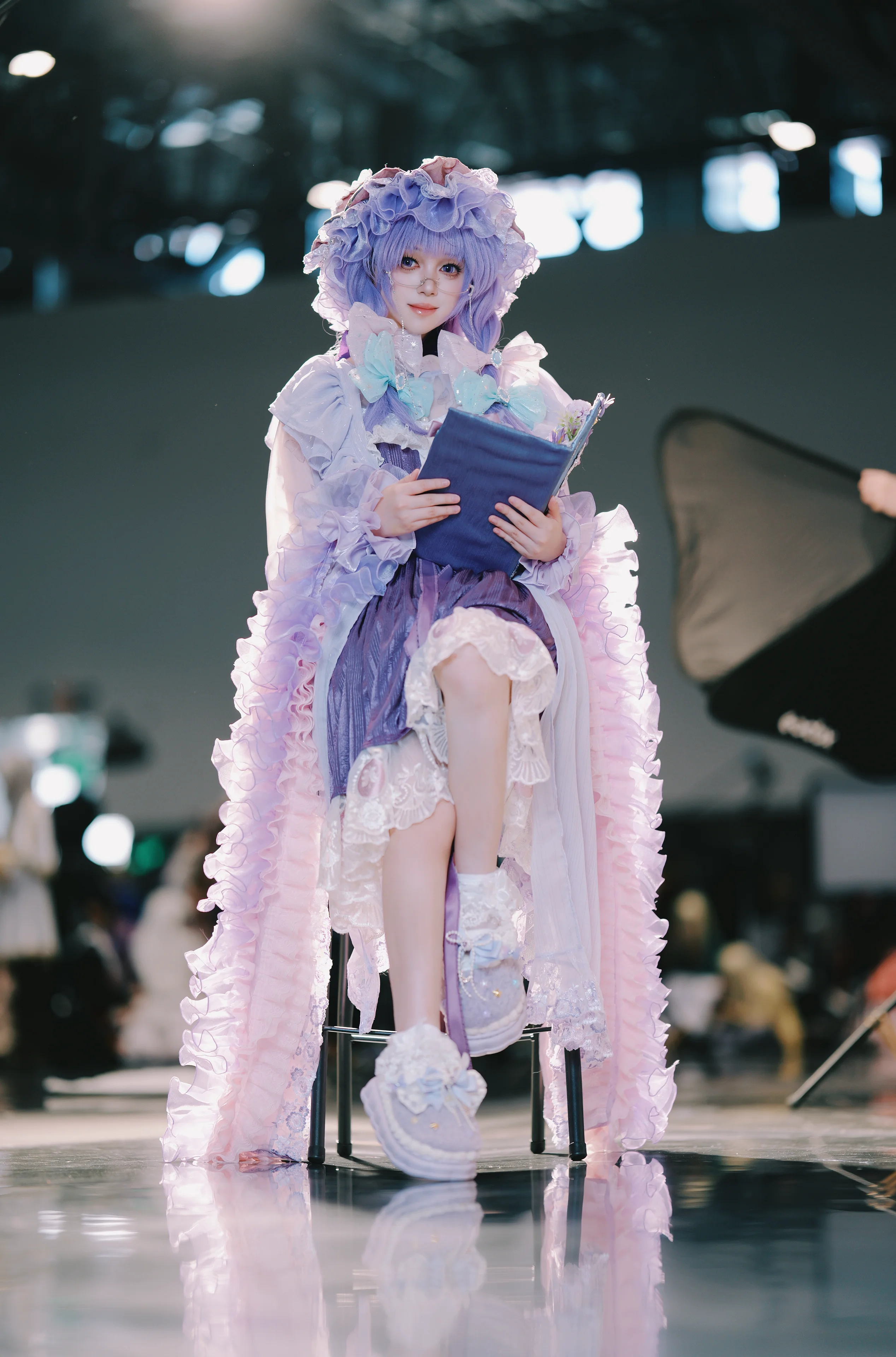 【帕秋莉cos】东方project里的神秘图书馆少女 - 第 8 张
