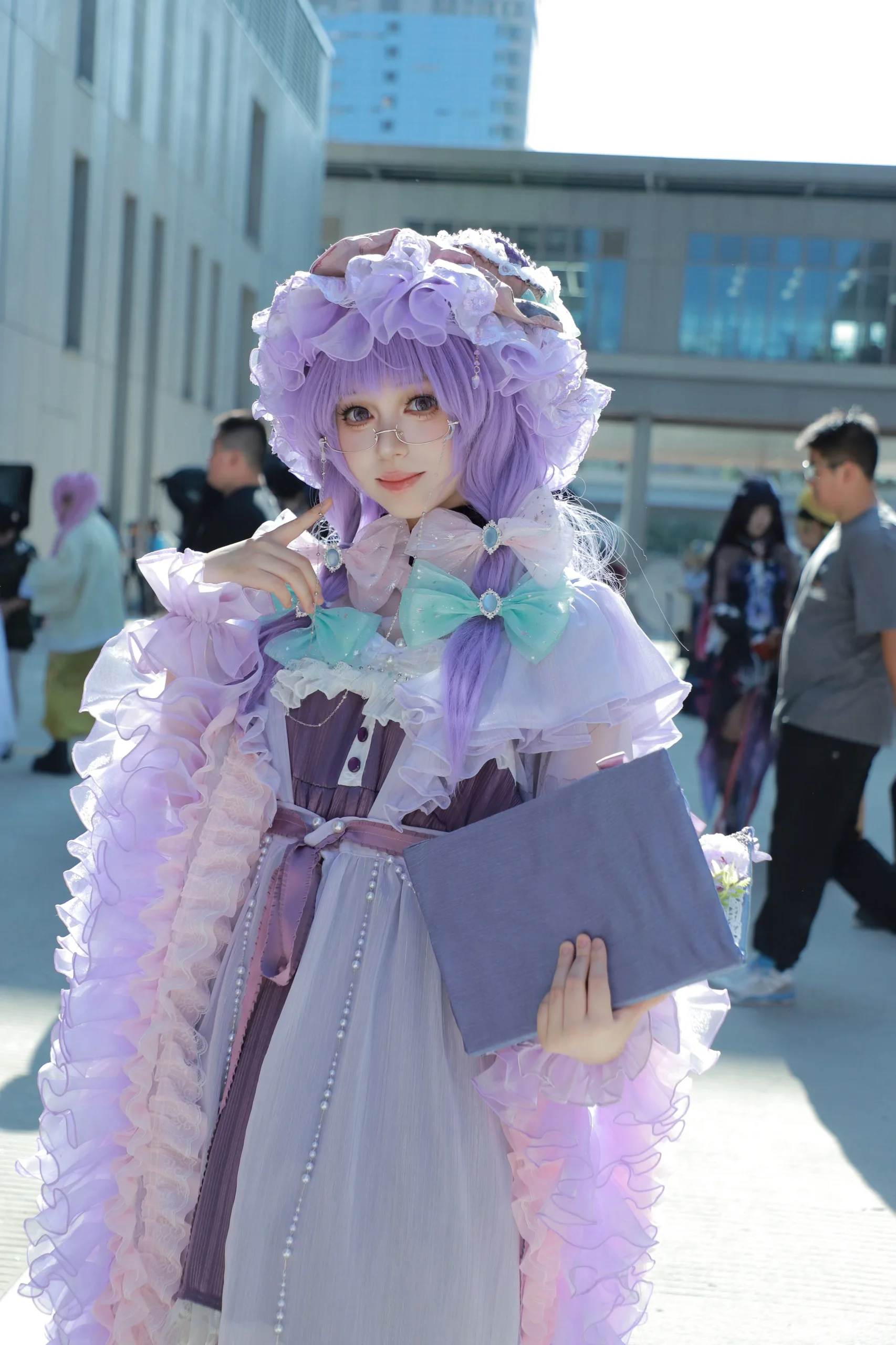 【帕秋莉cos】东方project里的神秘图书馆少女 - 第 9 张