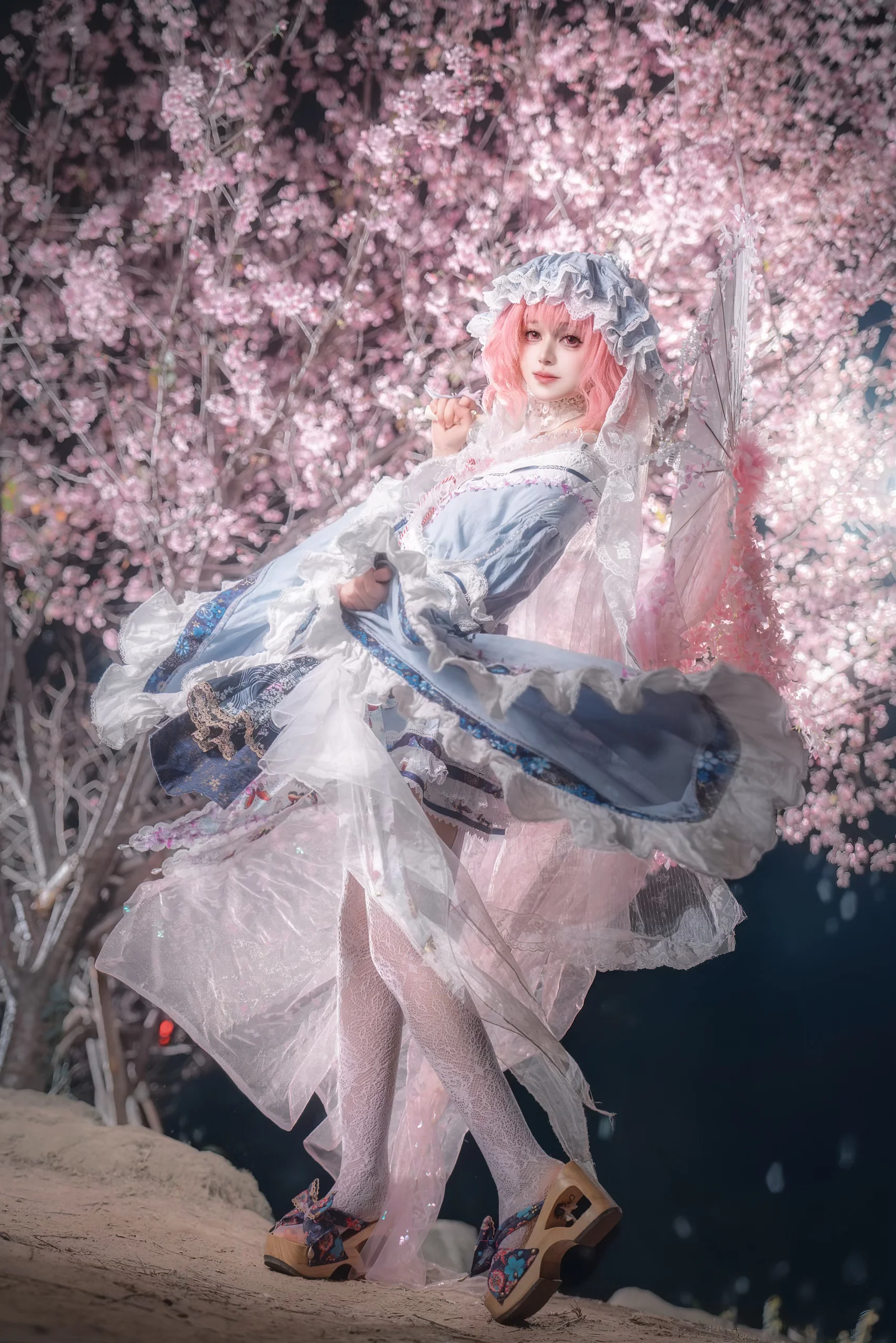 【西行寺幽幽子cos】在樱花下沉入千年一梦 - 推荐阅读封面