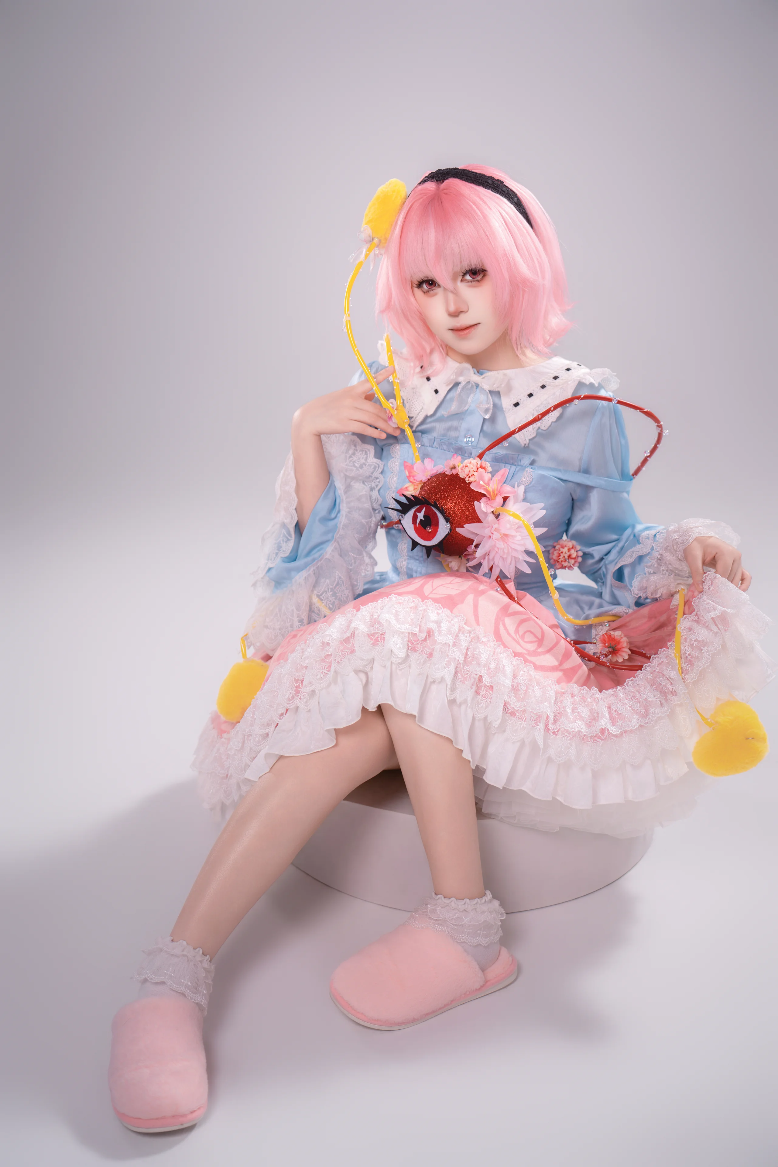 【古明地觉cos】少女的第三只眼，灵动与神秘的完美共存 - 第7张