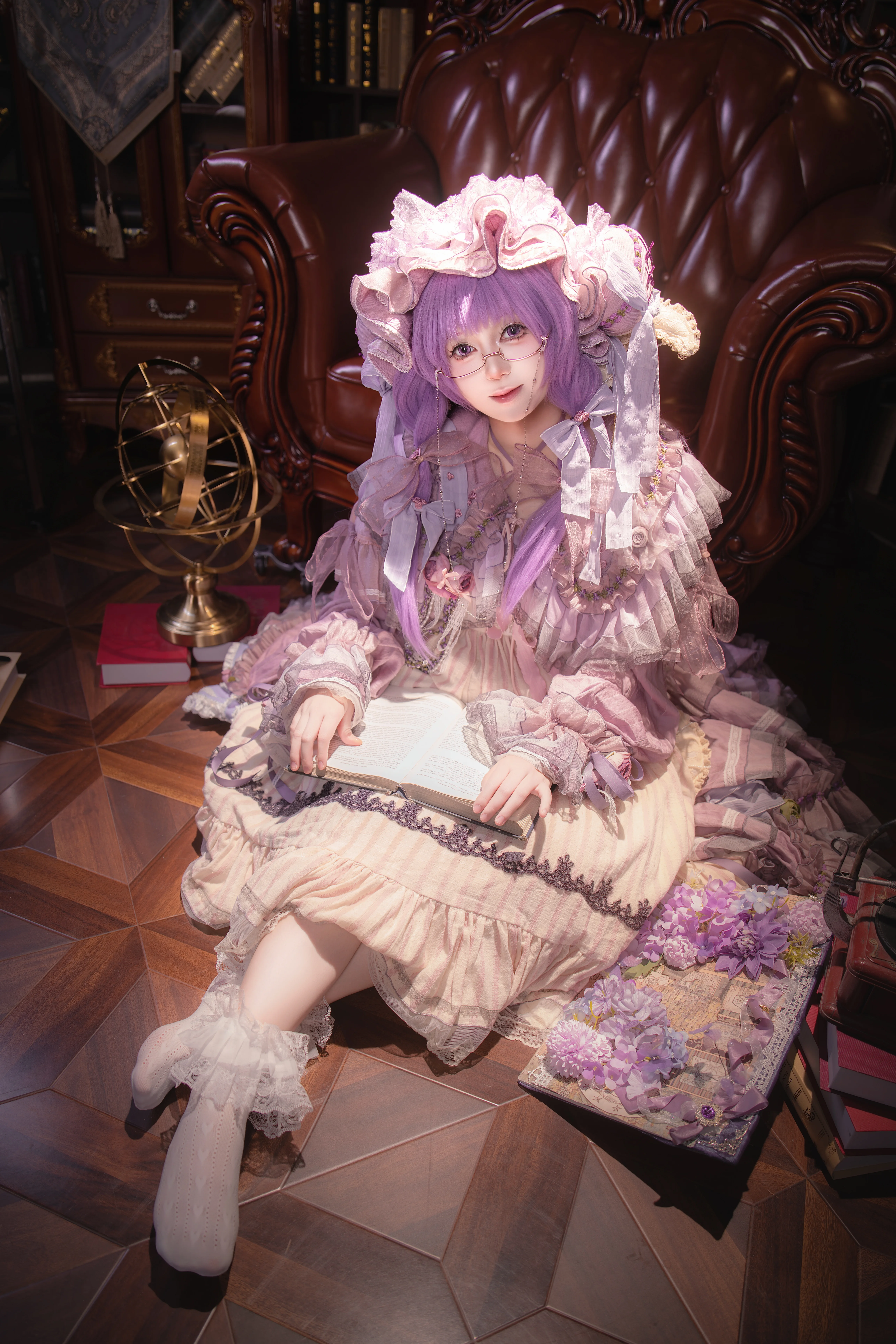 【帕秋莉cos】不動的大圖書館靜閱時光 - 第 3 張