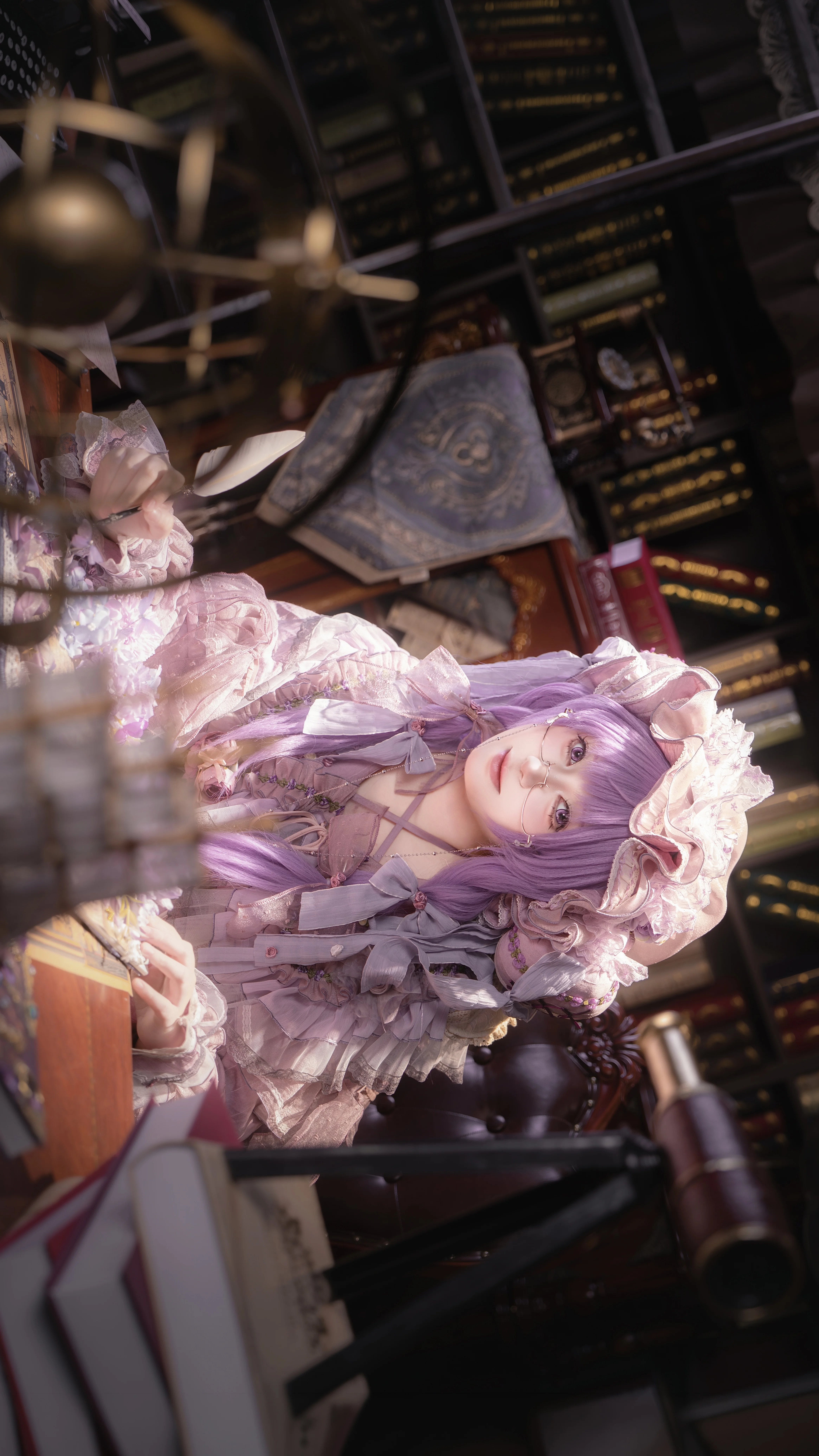 【帕秋莉cos】不動的大圖書館靜閱時光 - 第 4 張