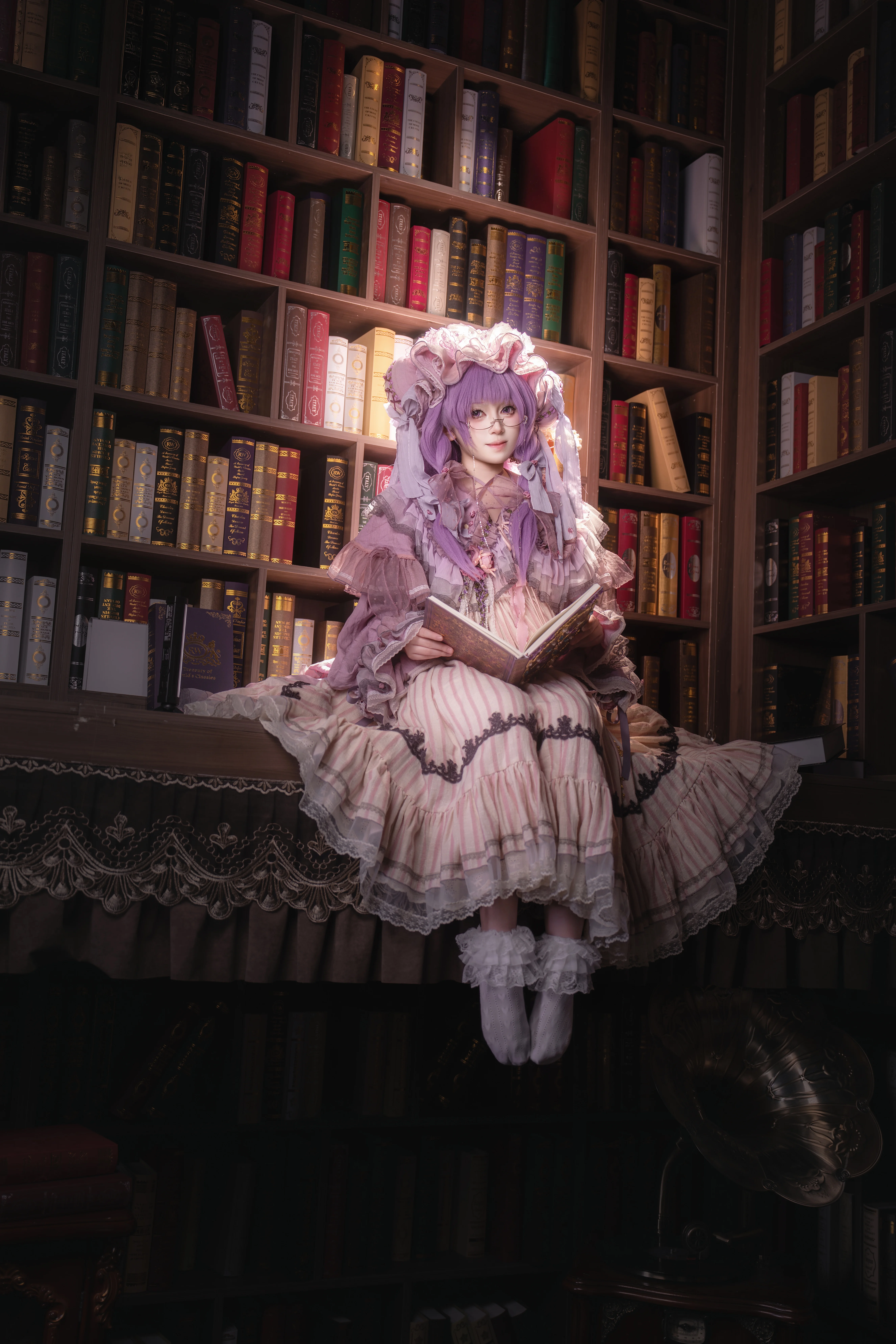 【帕秋莉cos】不動的大圖書館靜閱時光 - 第 6 張