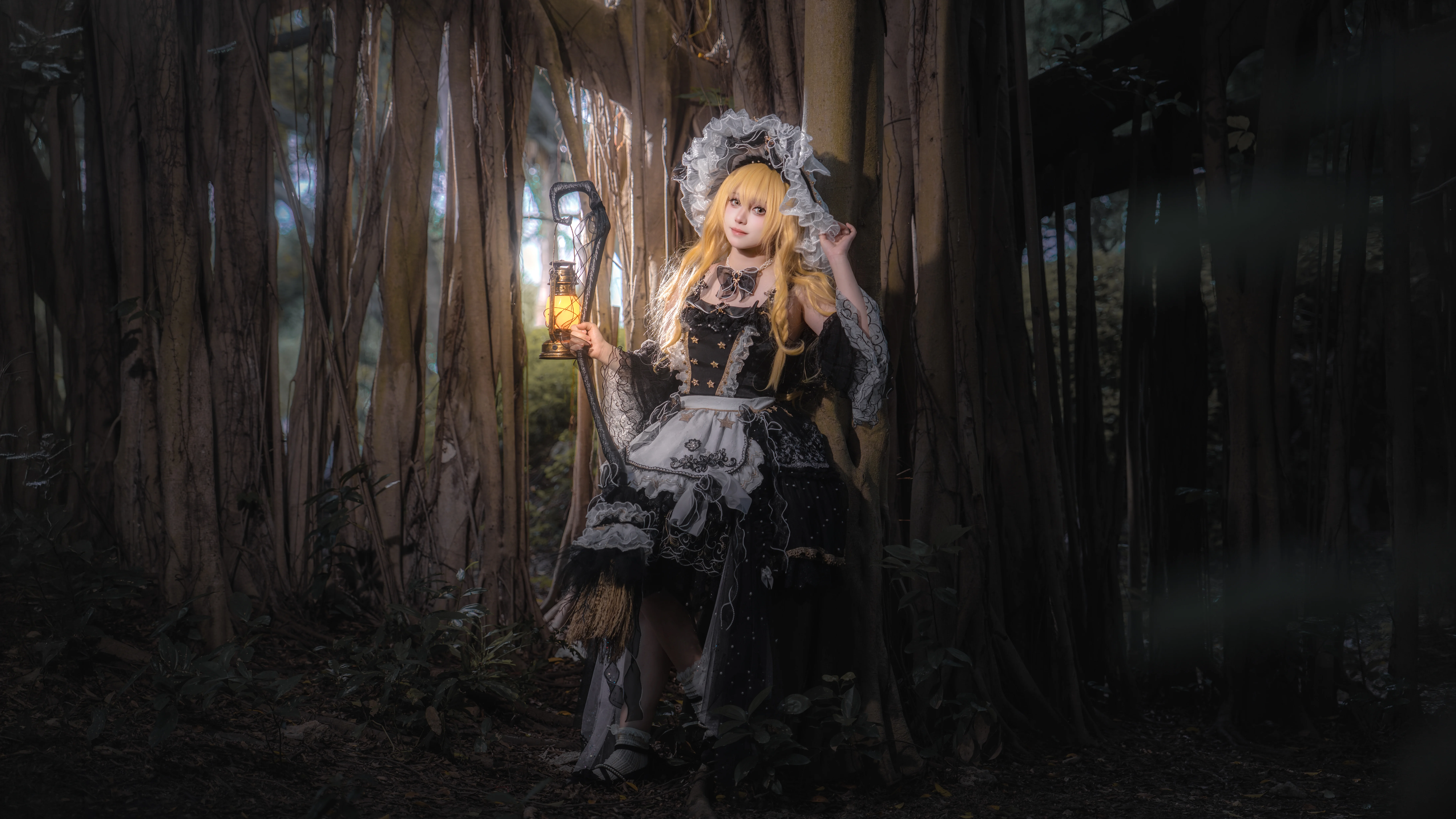 【魔理沙cos】在森林深处点亮魔法的微光 - 第3张