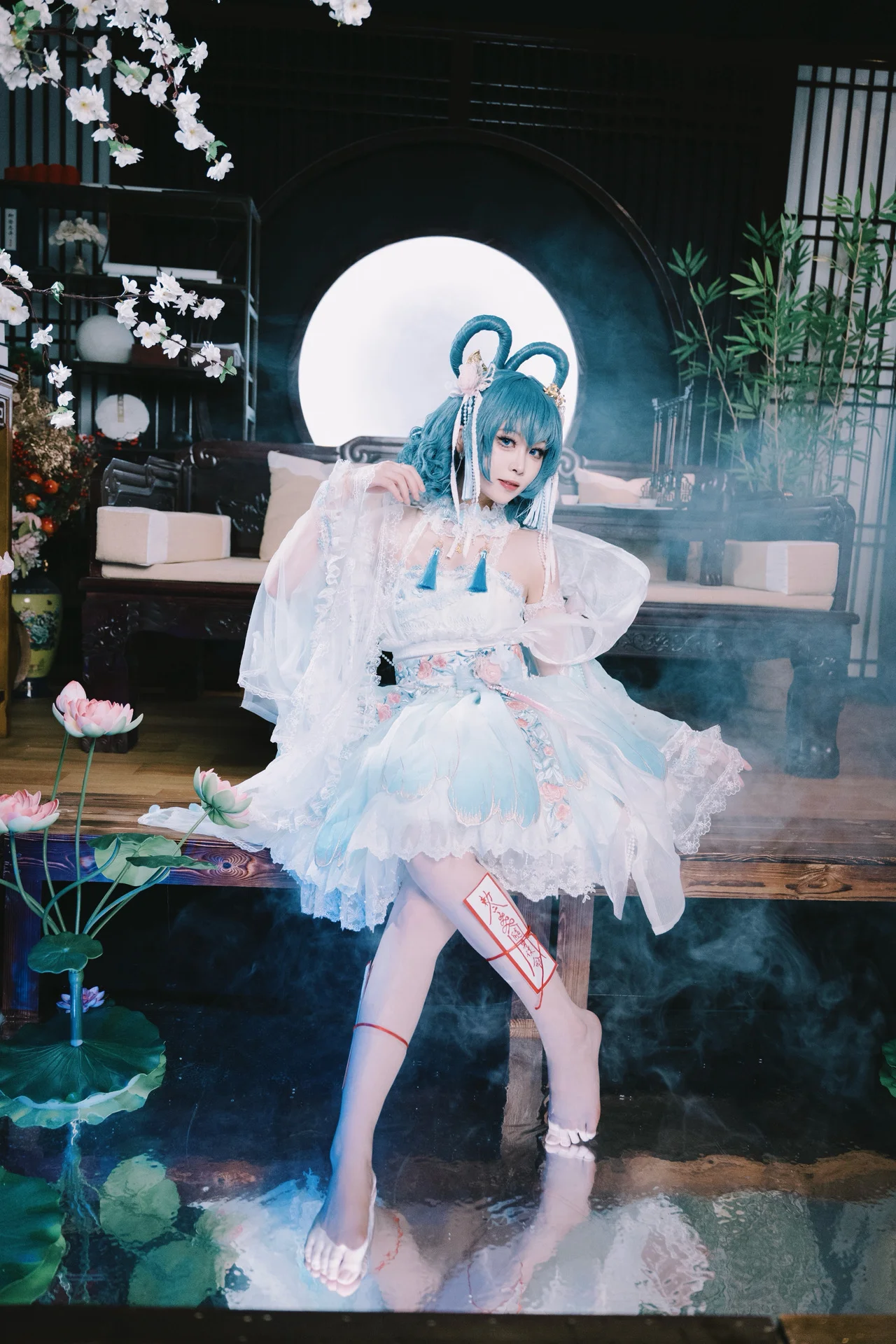 【霍青娥cos】东方Project的邪仙，穿墙术与纸符的日常