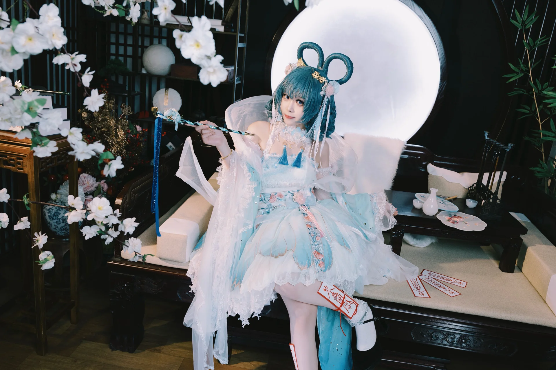 【霍青娥cos】东方Project的邪仙，穿墙术与纸符的日常 - 第 6 张