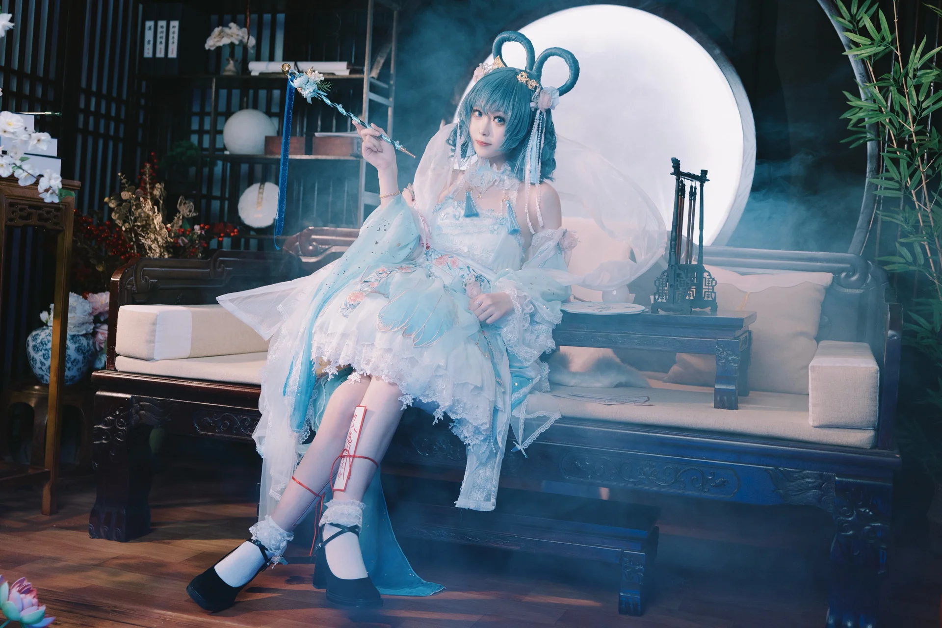 【霍青娥cos】东方Project的邪仙，穿墙术与纸符的日常 - 第 7 张