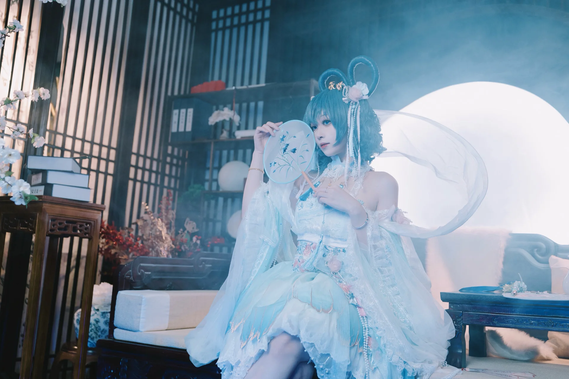 【霍青娥cos】东方project，于烟雾缭绕中还原仙灵之美 - 第2张