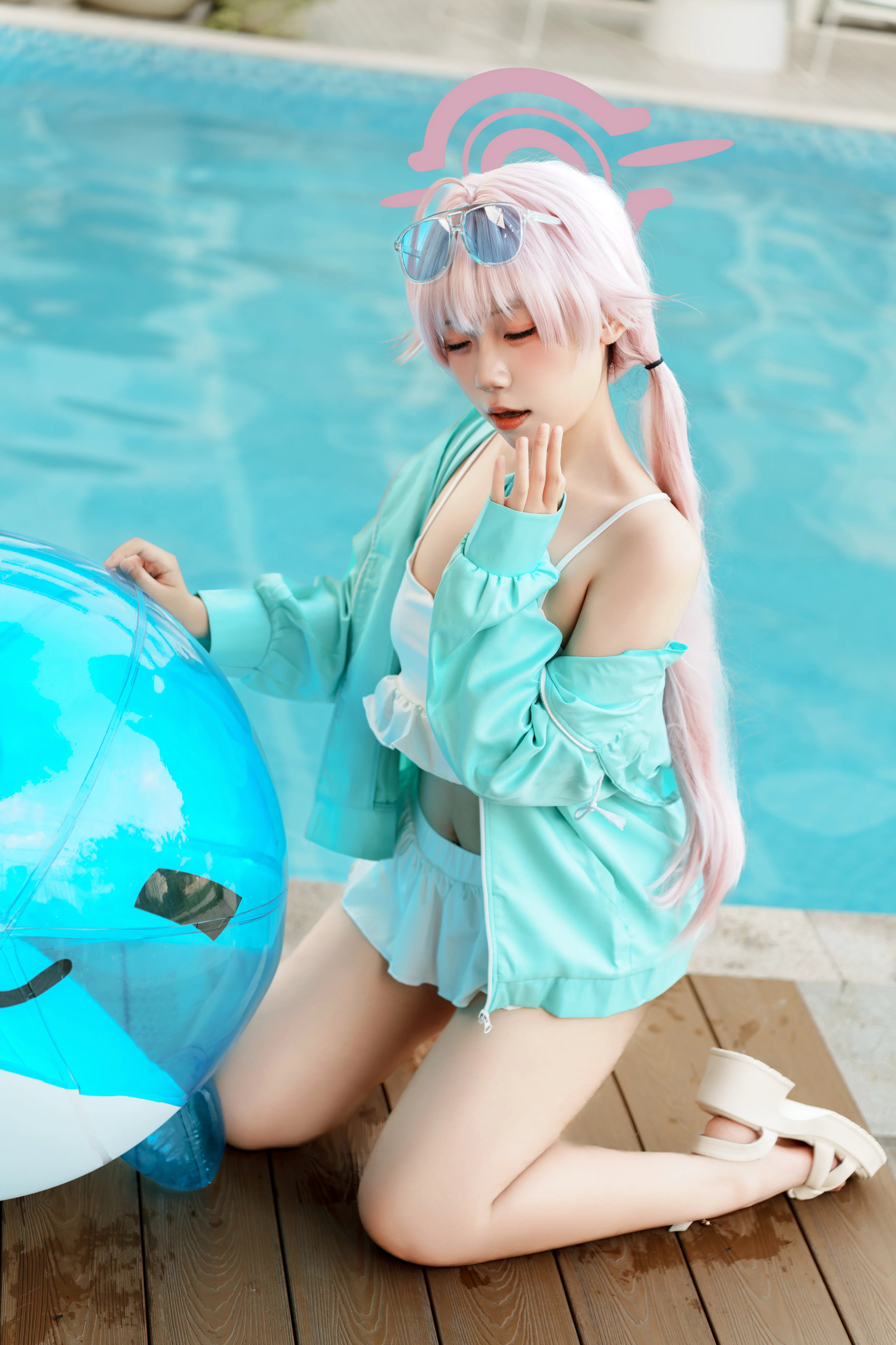【小鳥遊星野cos】蔚藍檔案的夏日泳裝隨拍記錄 - 第 3 張