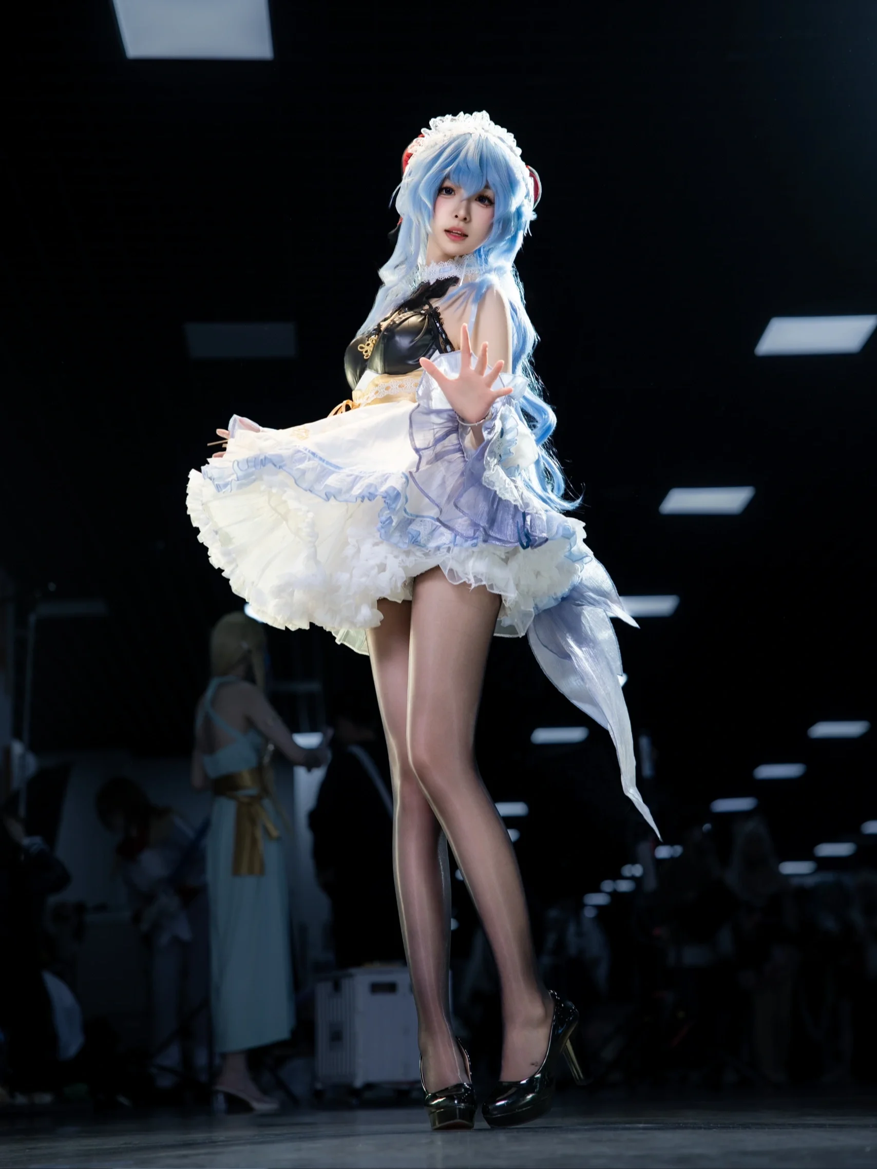 [Ganyu Cosplay] Beijing iJoy Anime Convention: Creating a Dynamic Feel Even Without Props