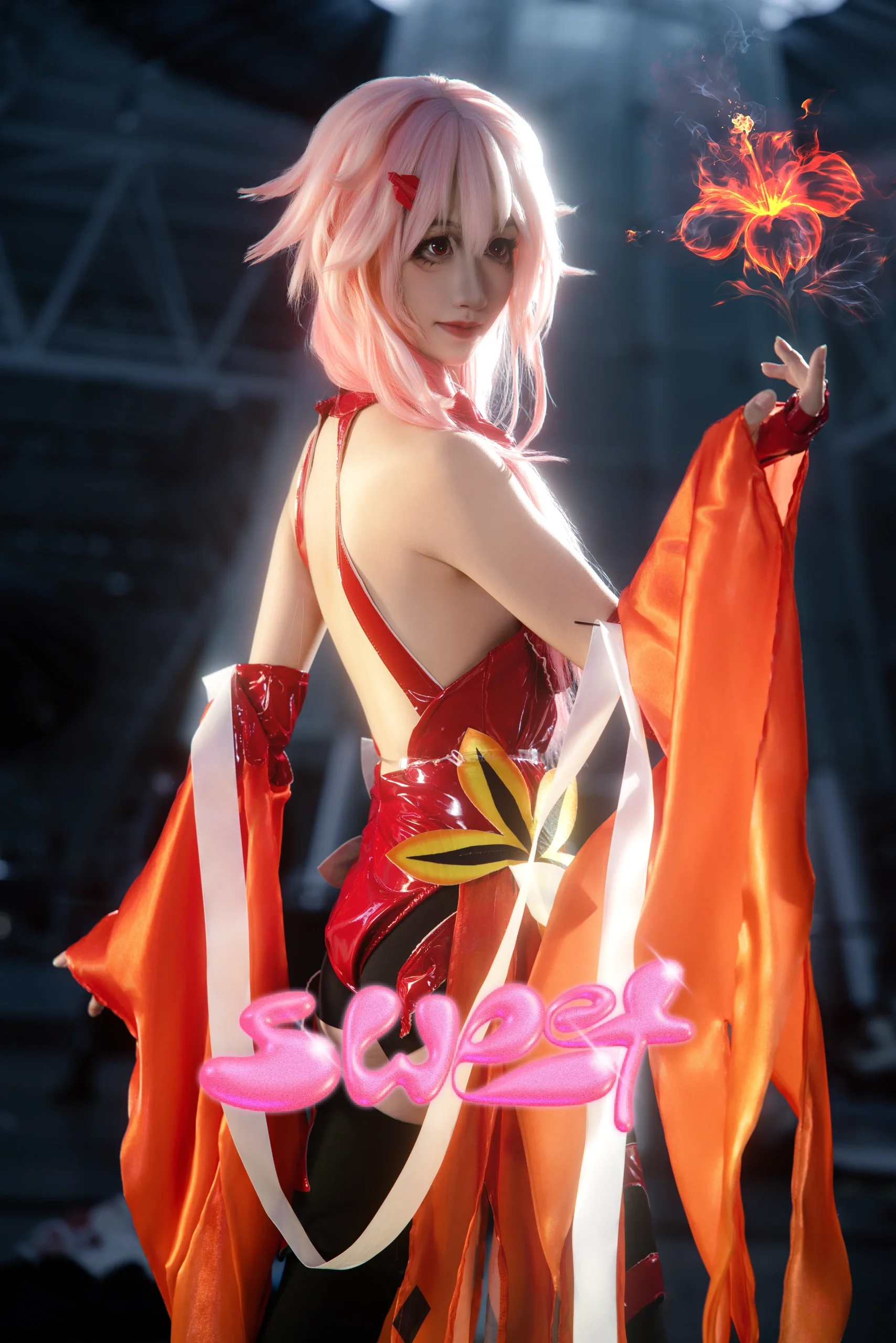 [Yuzuriha Inori cosplay] The Red and White of Guilty Crown, A Glance Back at the Convention - Image 2
