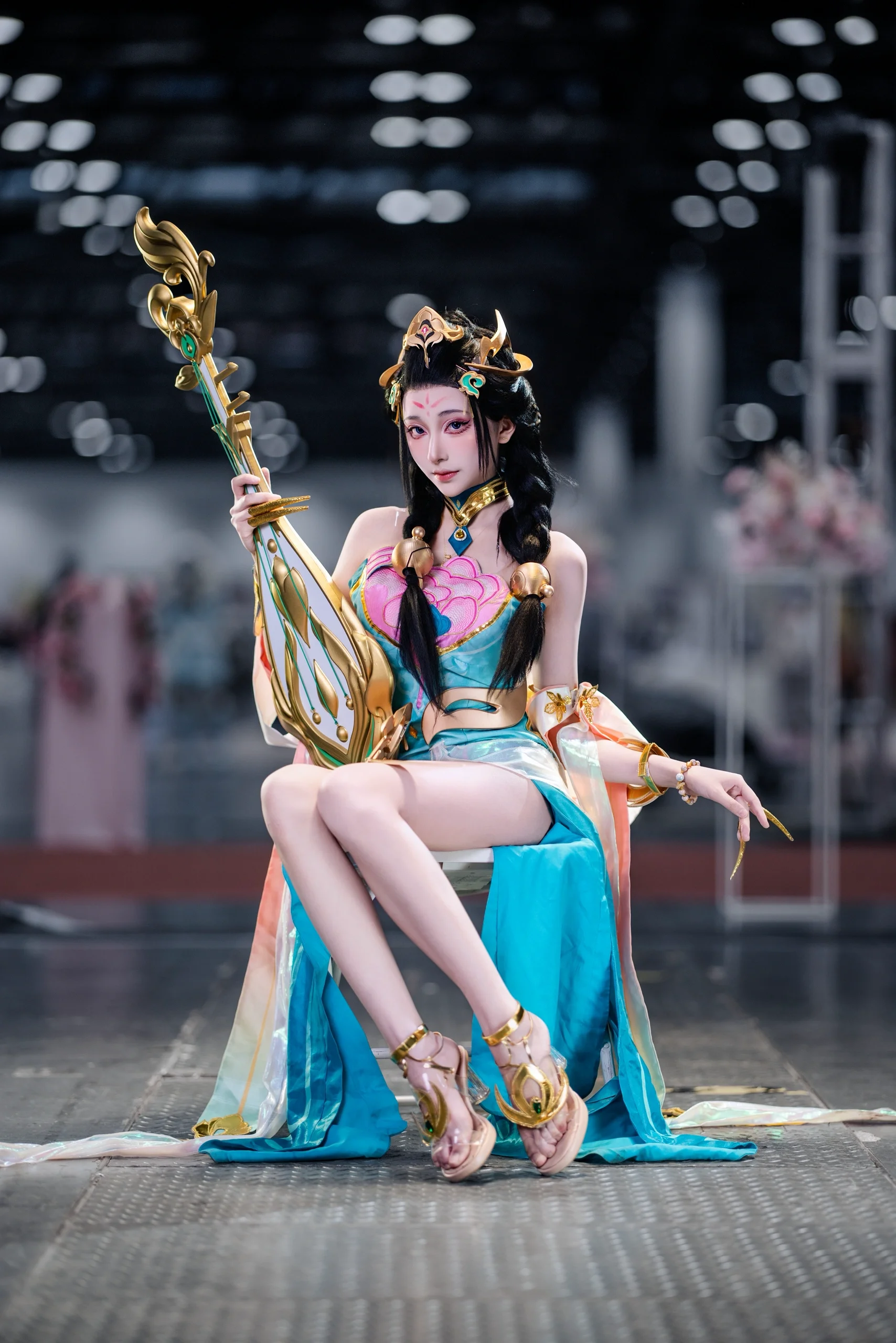 【王者荣耀杨玉环cos】漫展坐姿场照记录 - 第 2 张