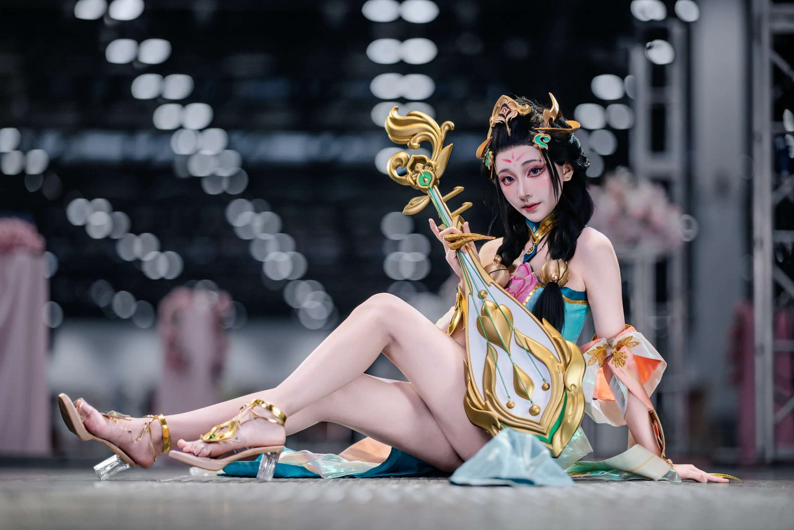 【王者荣耀杨玉环cos】漫展坐姿场照记录 - 第 3 张