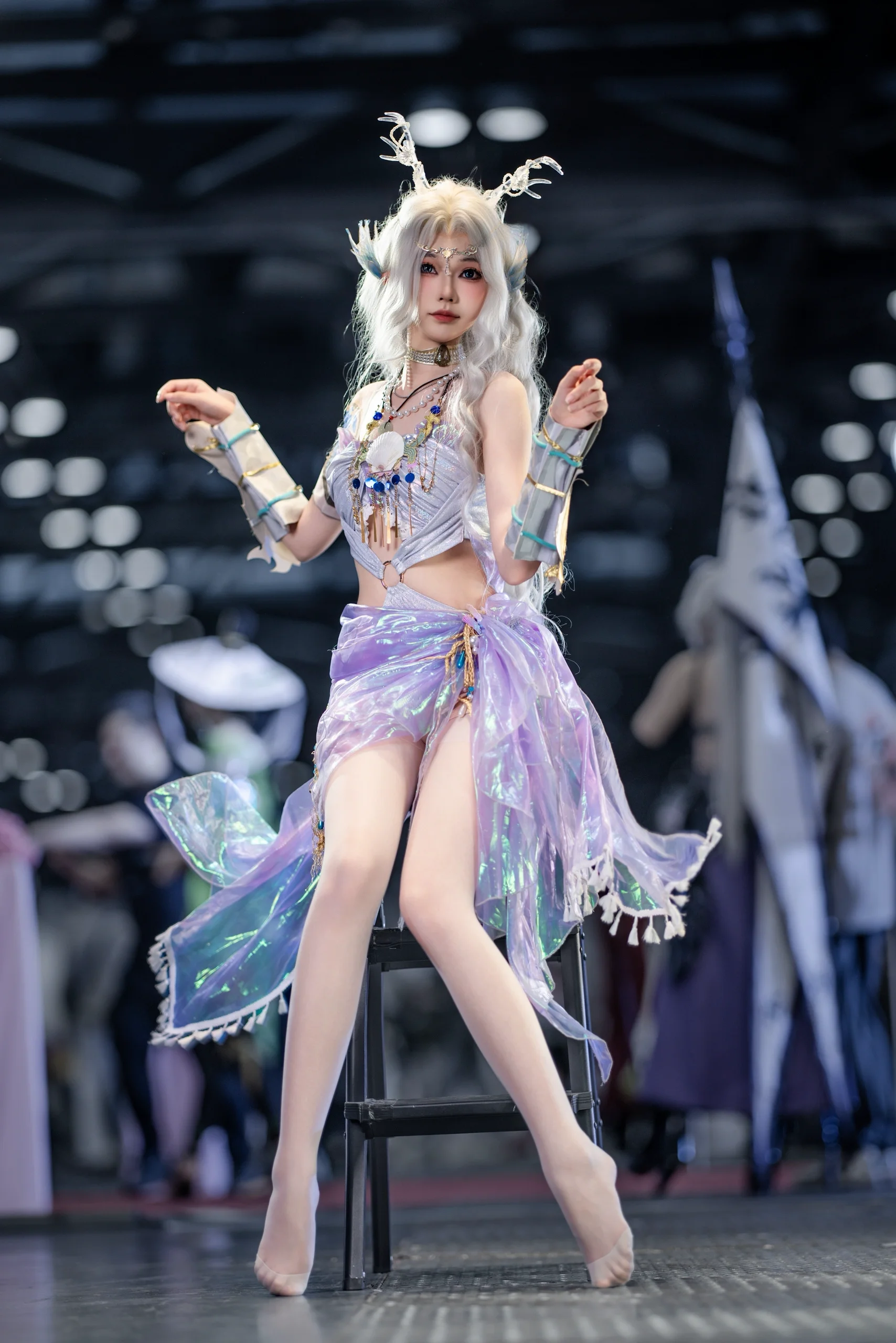 【崔三娘cos】永劫无间掌珠仙子的漫展实录 - 第 2 张