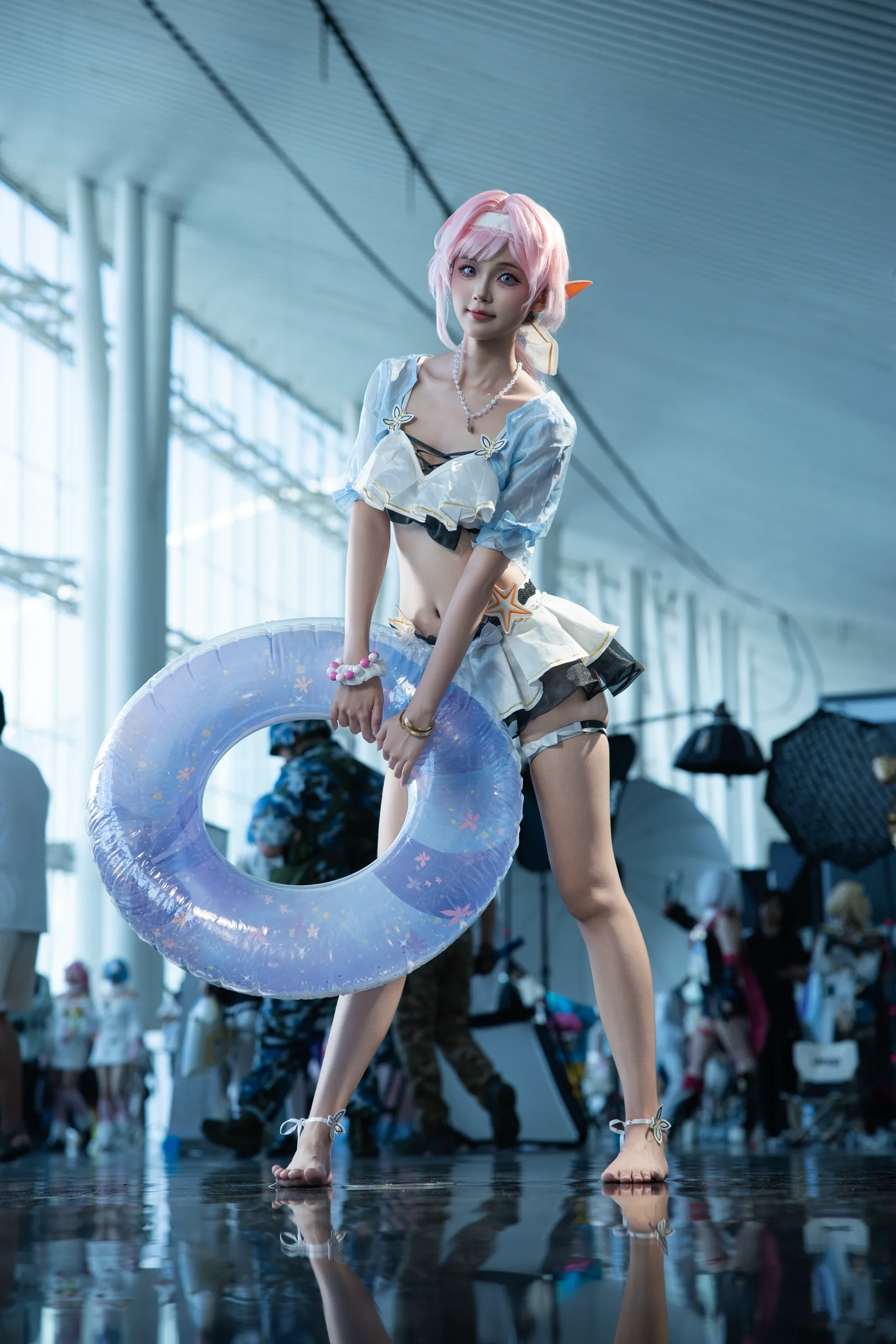 [Elysia Cosplay] Summer Swimsuit Convention Photos from Chengdu World Line Anime Exhibition - Image 2