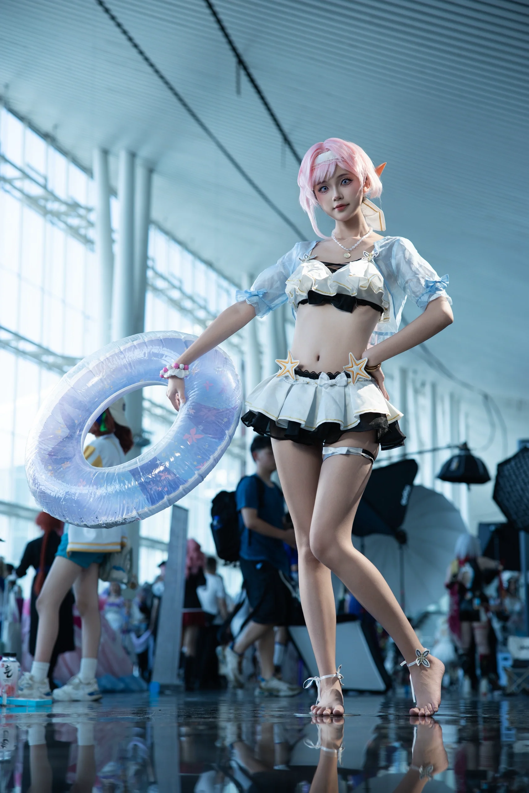 [Elysia Cosplay] Summer Swimsuit Convention Photos from Chengdu World Line Anime Exhibition - Image 3
