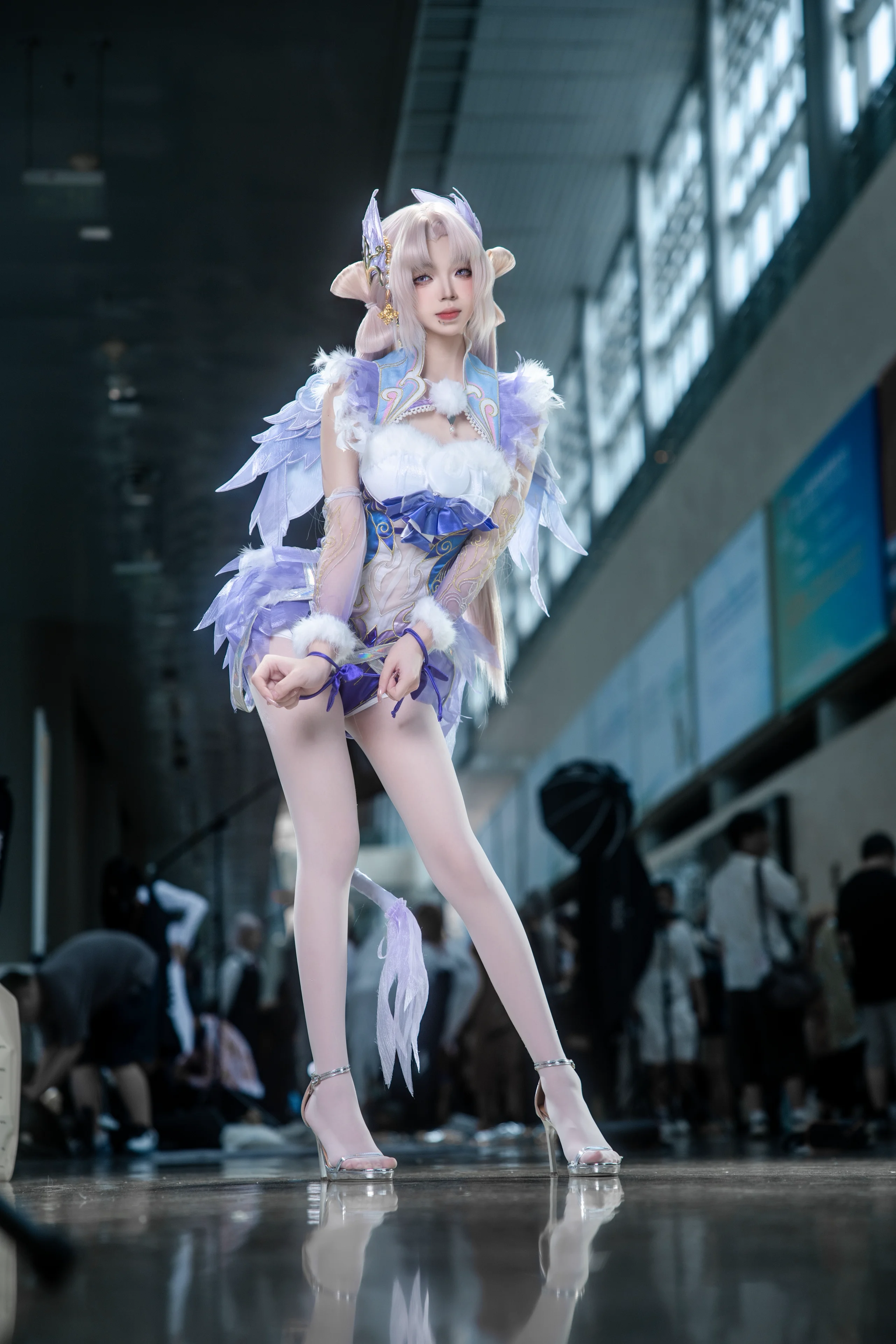 【殷紫萍コスプレ】NARAKA: BLADEPOINTの軽やかな若き医仙、イベント写真が到着！ - 1 枚目