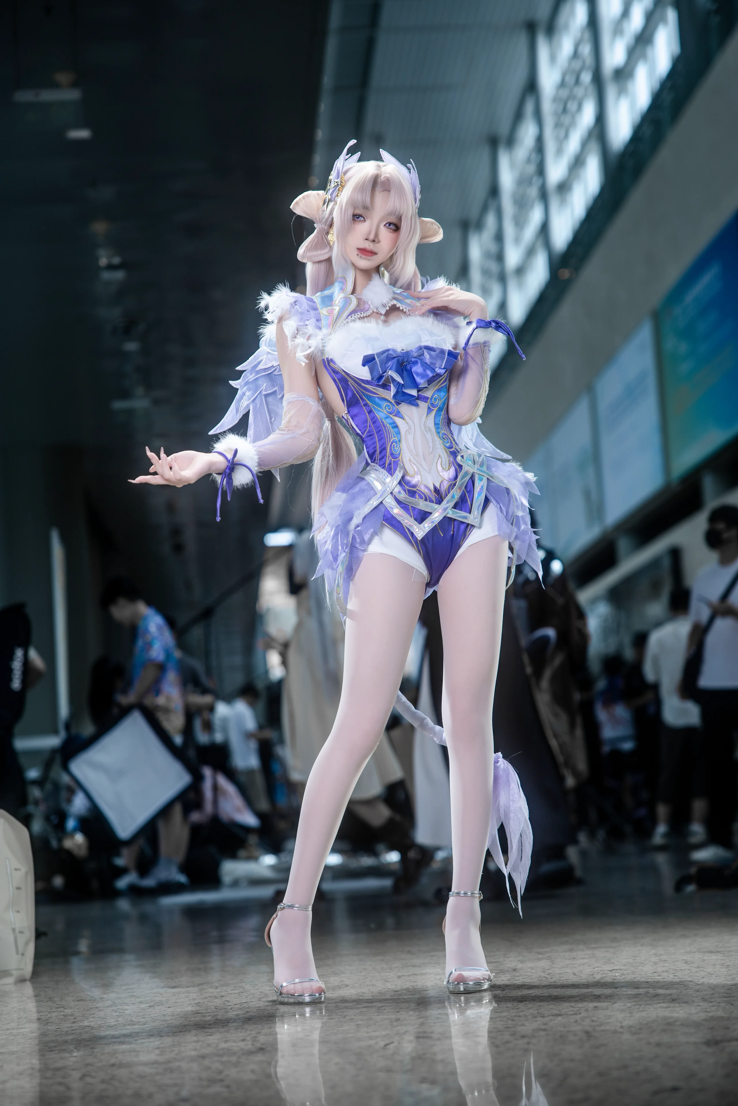 【殷紫萍コスプレ】NARAKA: BLADEPOINTの軽やかな若き医仙、イベント写真が到着！ - 2 枚目