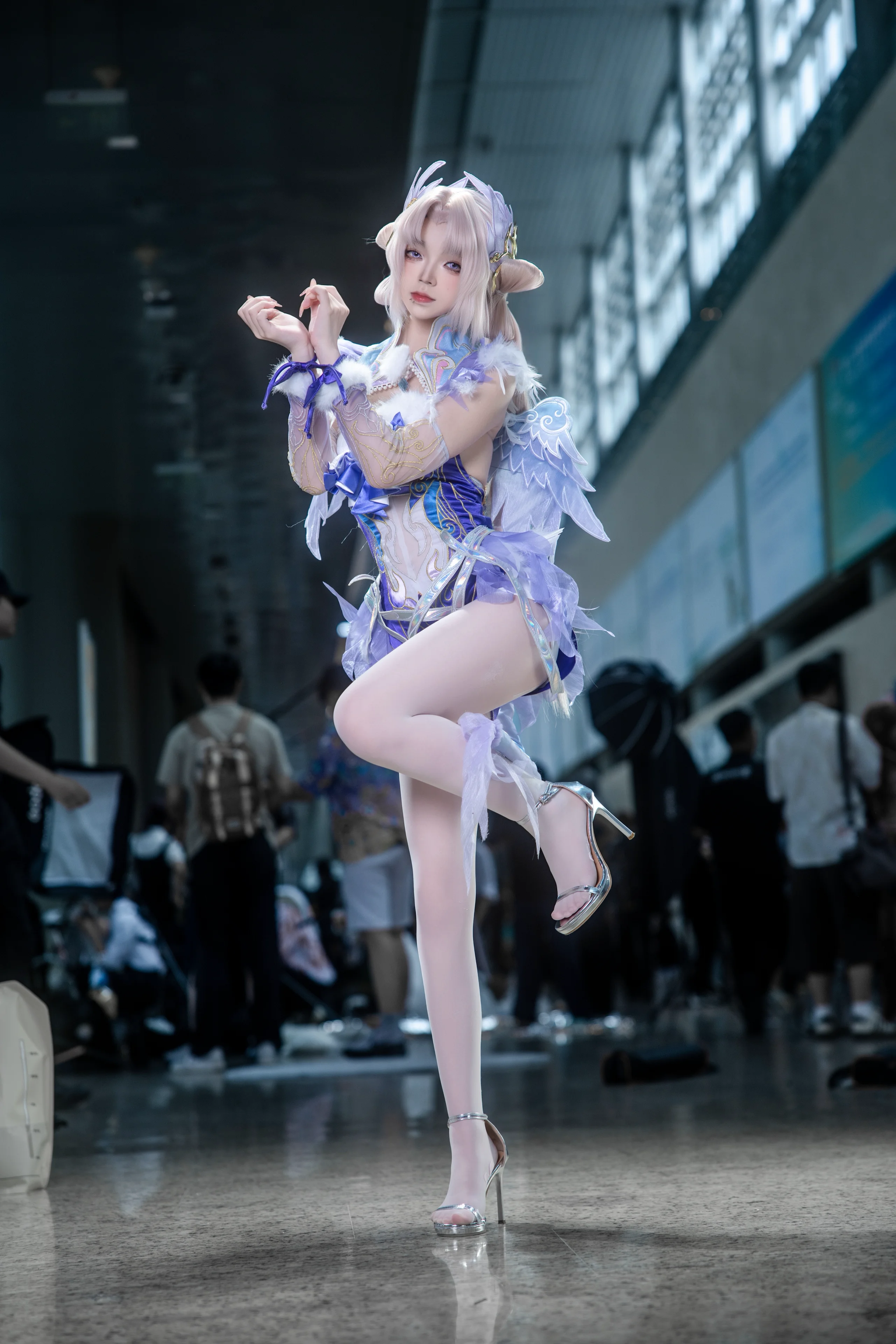 【殷紫萍コスプレ】NARAKA: BLADEPOINTの軽やかな若き医仙、イベント写真が到着！ - 3 枚目