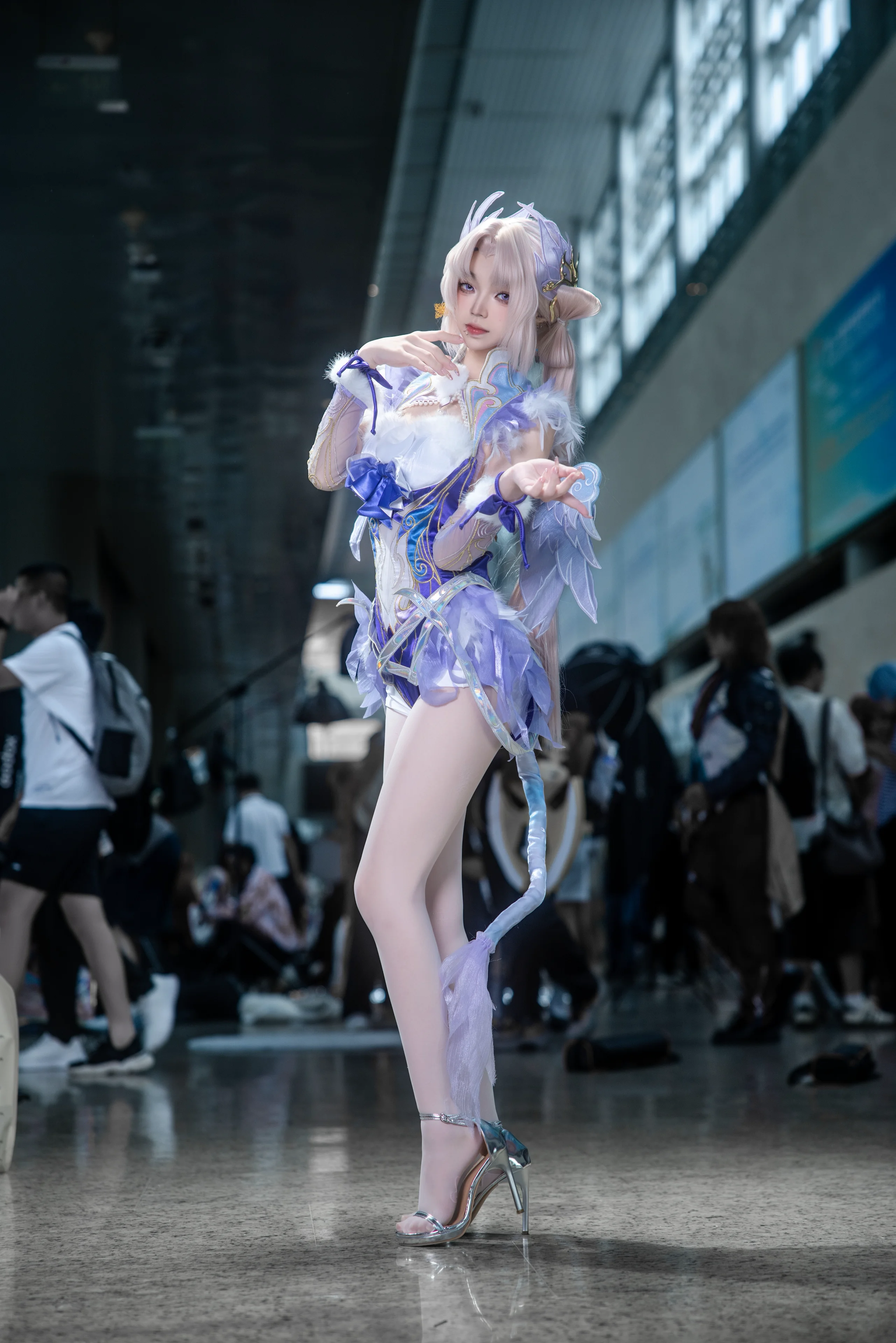 【殷紫萍コスプレ】NARAKA: BLADEPOINTの軽やかな若き医仙、イベント写真が到着！