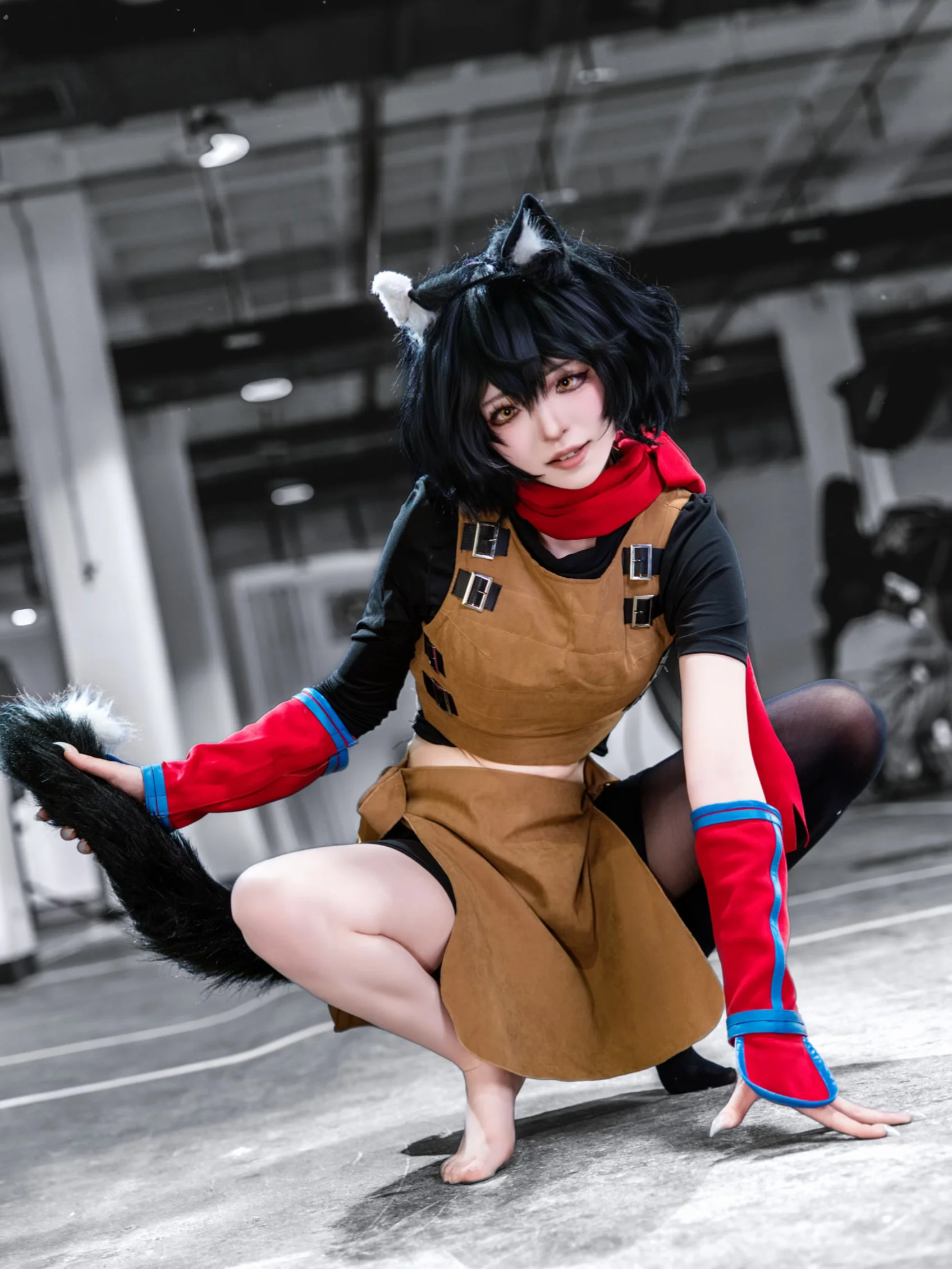 【伊津津美cos】猫娘姿态，漫展现场的抓拍 - 第 2 张