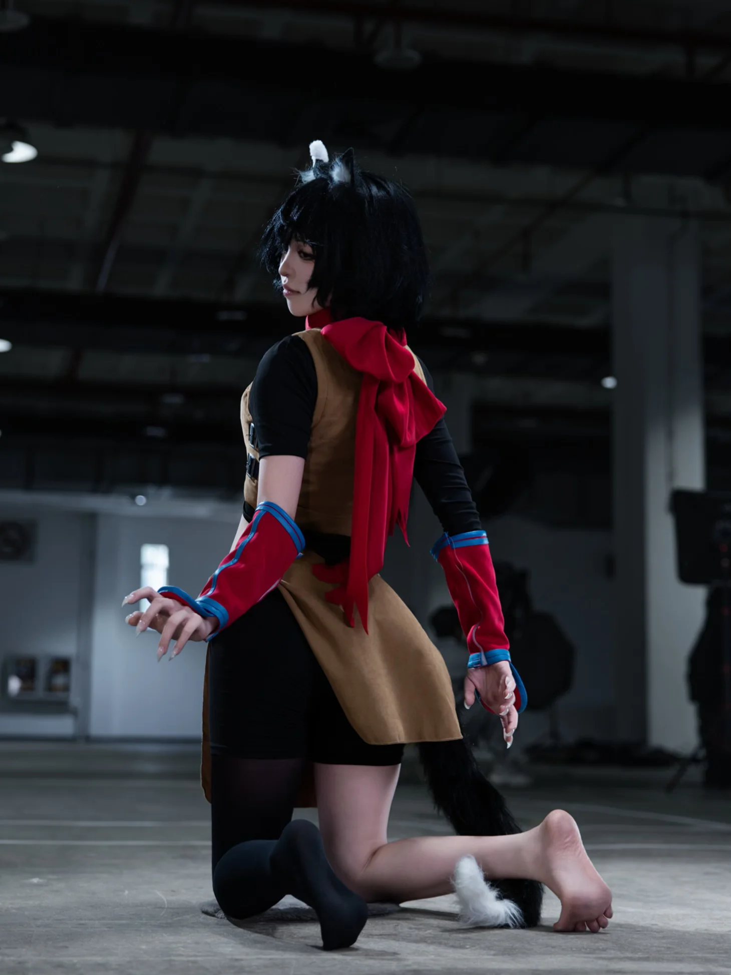 【伊津津美cos】猫娘姿态，漫展现场的抓拍 - 第 3 张