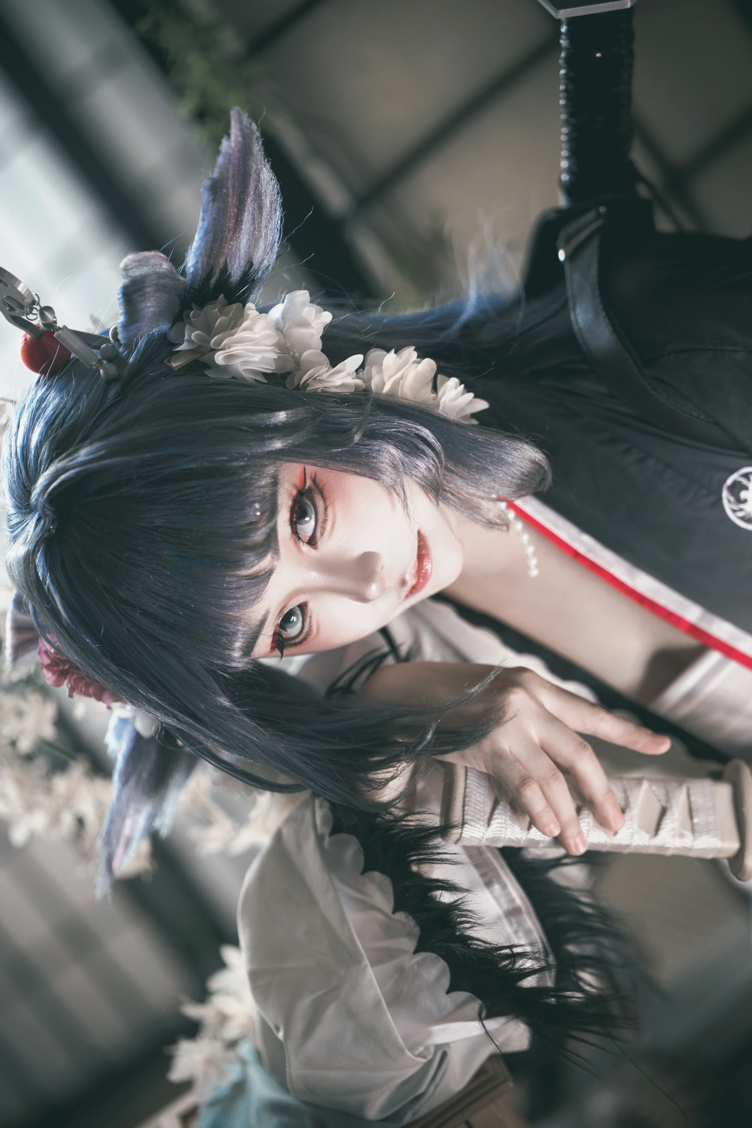 【澪cos】明日方舟里的东洋万圣节女鬼 - 第 1 张