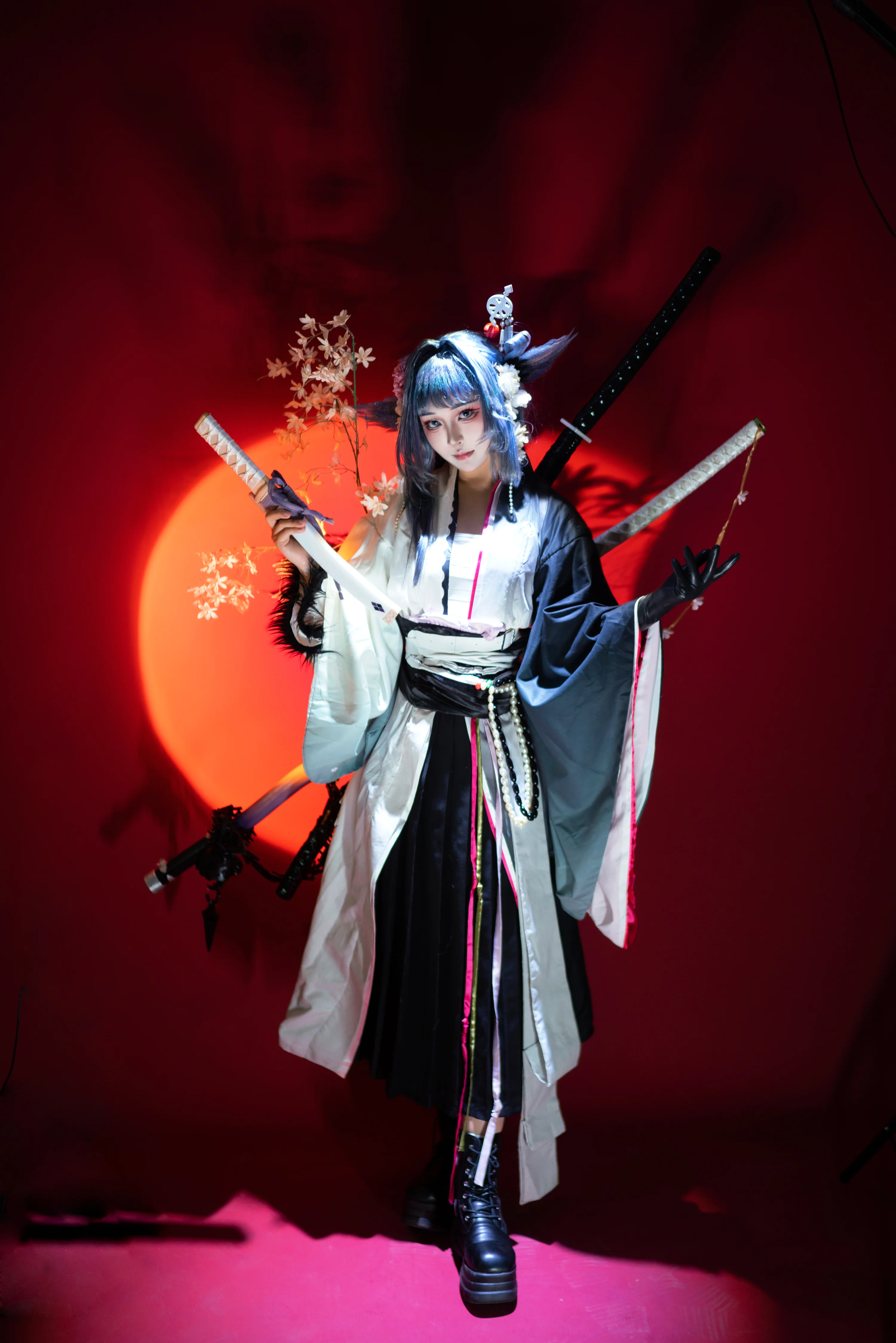 【澪cos】明日方舟里的东洋万圣节女鬼 - 第 5 张
