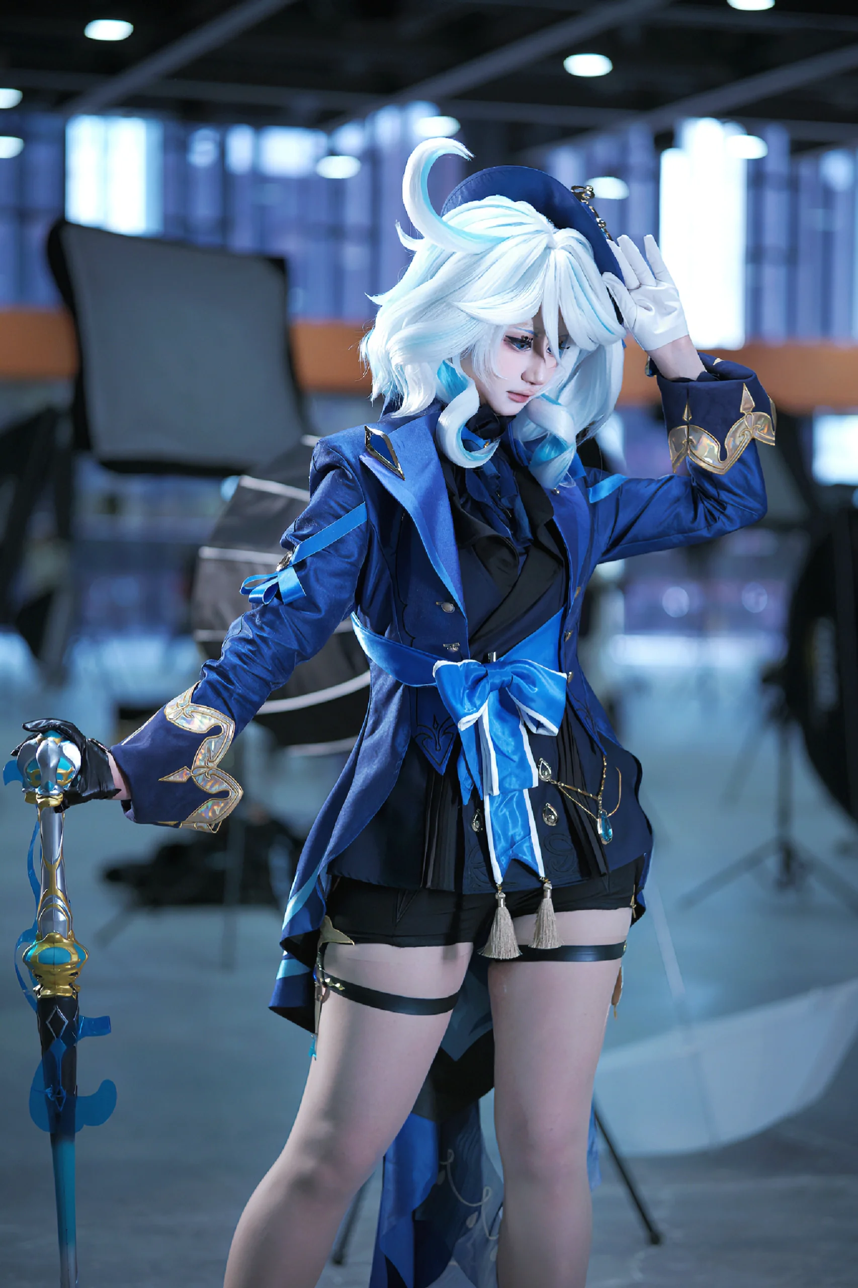 【芙宁娜cos】在漫展中捕捉到的剧场瞬间 - 第5张
