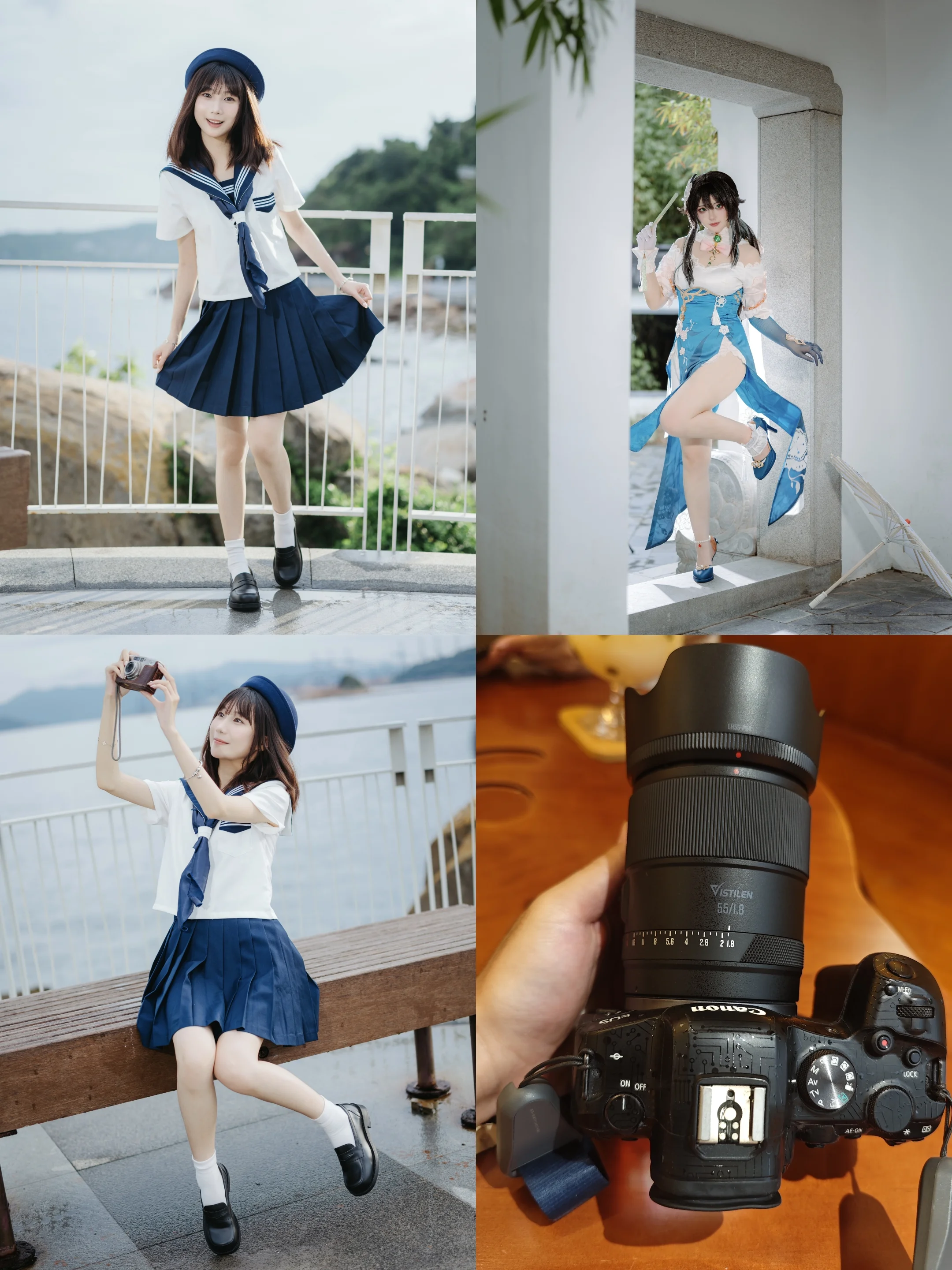 新镜头开箱实拍，JK与古风cosplay的双面体验 - 第 1 张
