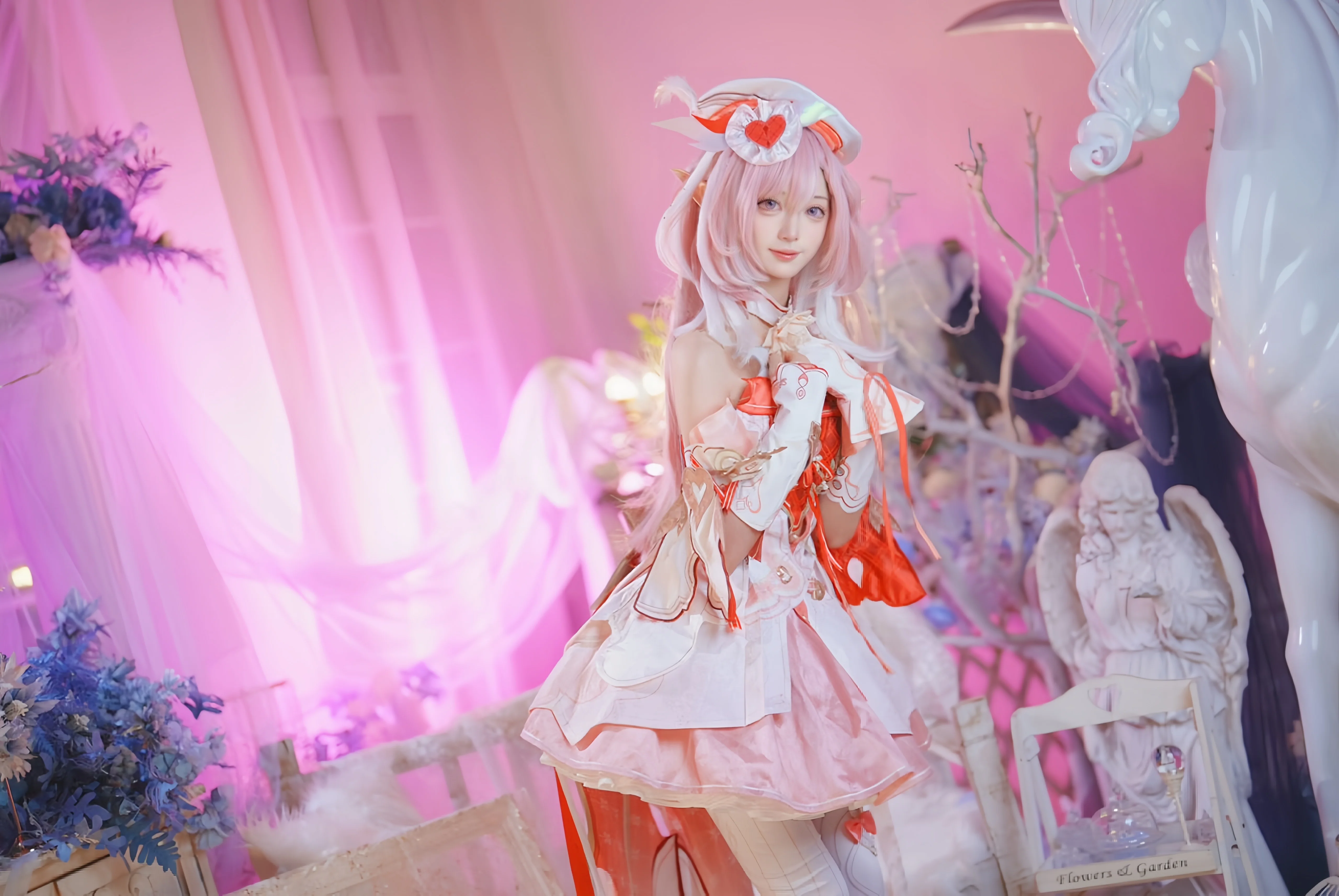 【愛莉希雅cos】崩壞三的愛願妖精，粉色系浪漫降臨 - 第 4 張
