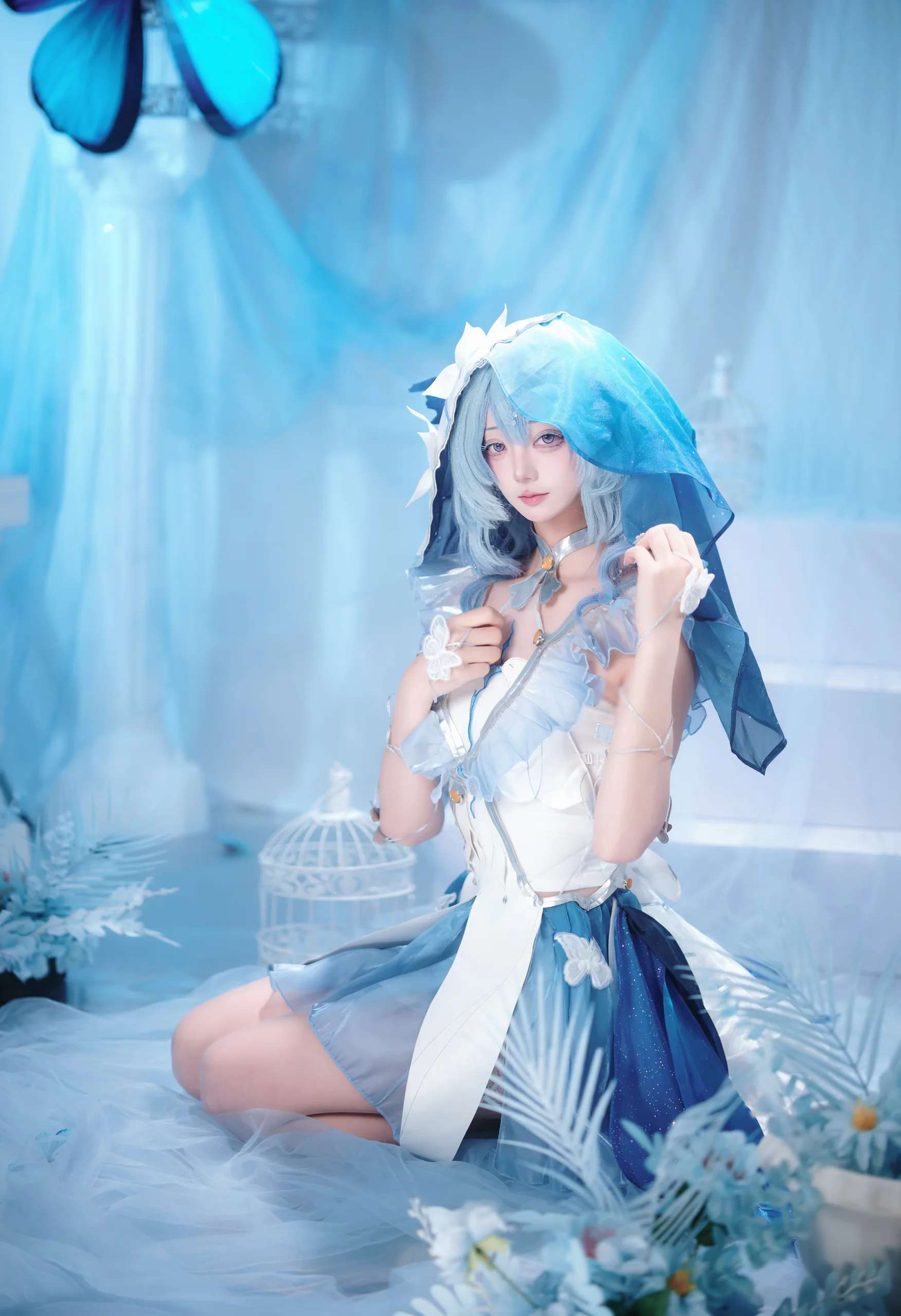 【守岸人cos】鳴潮藍調，靜謐與溫柔並存