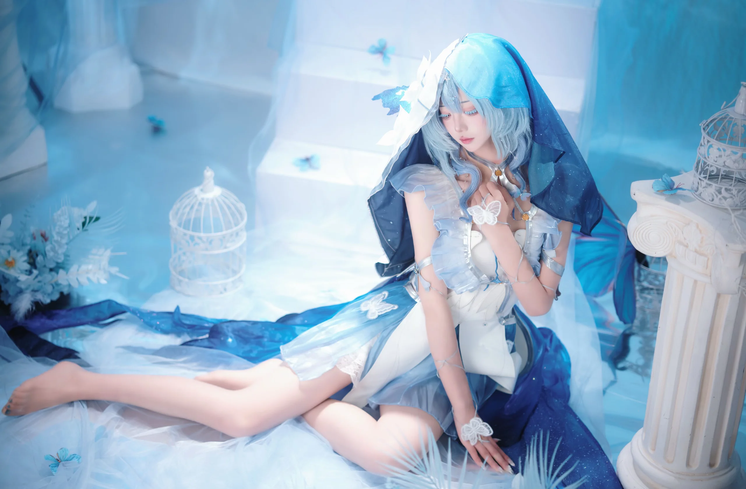[The Shorekeeper cosplay] Wuthering Waves Blues, Coexistence of Serenity and Tenderness - Image 3