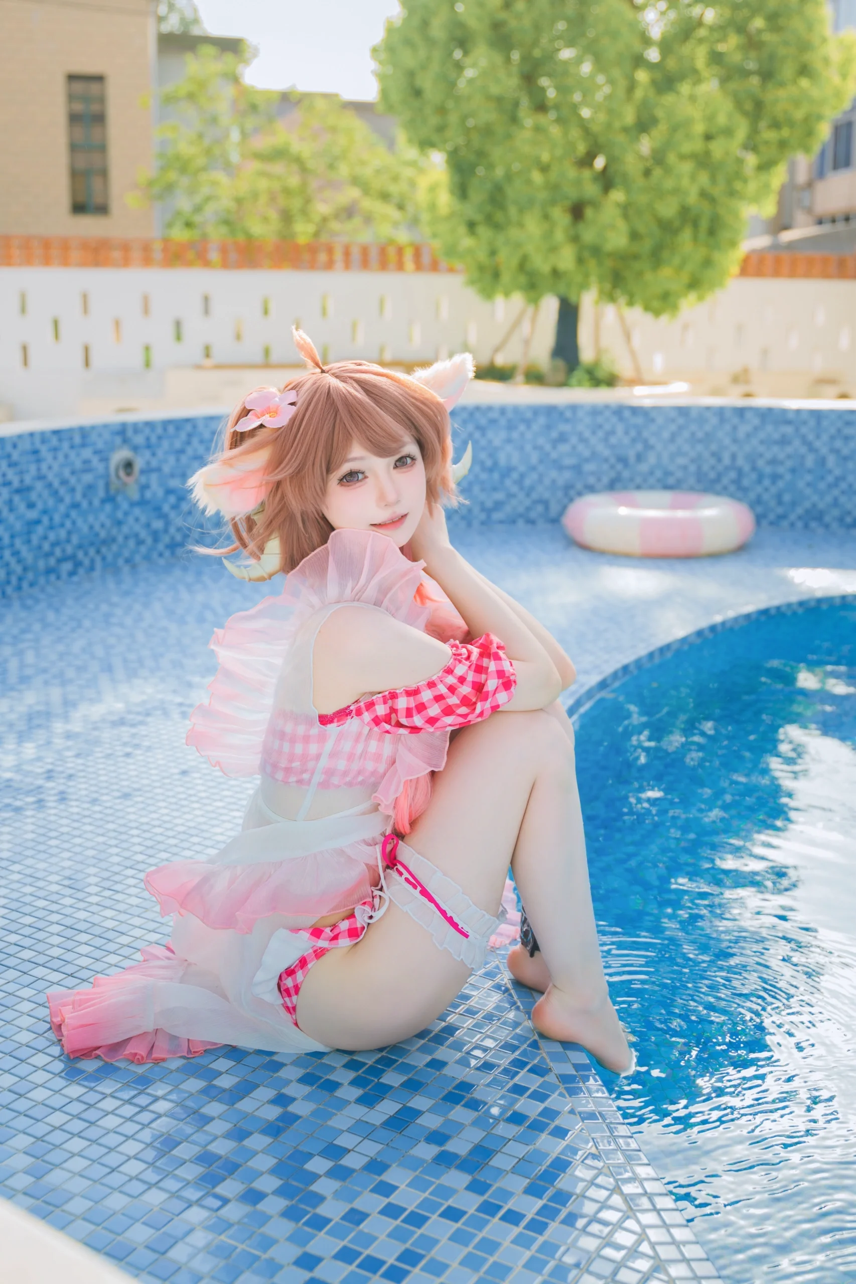 【エイヤフィヤトラ コスプレ】5年の時を経て再びまとう夏の水着、新たな表現で - 3 枚目