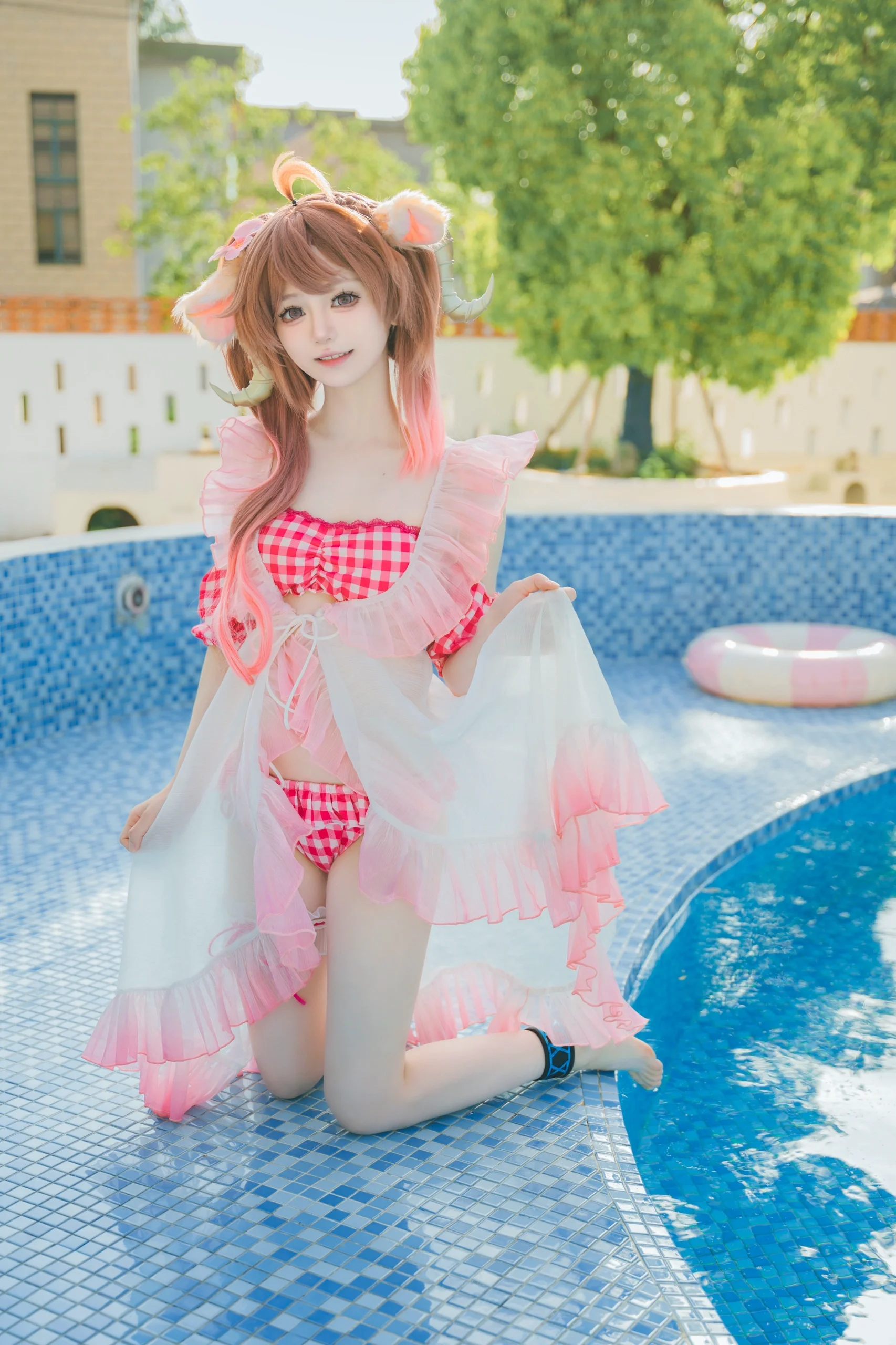 【エイヤフィヤトラ コスプレ】5年の時を経て再びまとう夏の水着、新たな表現で - 8 枚目