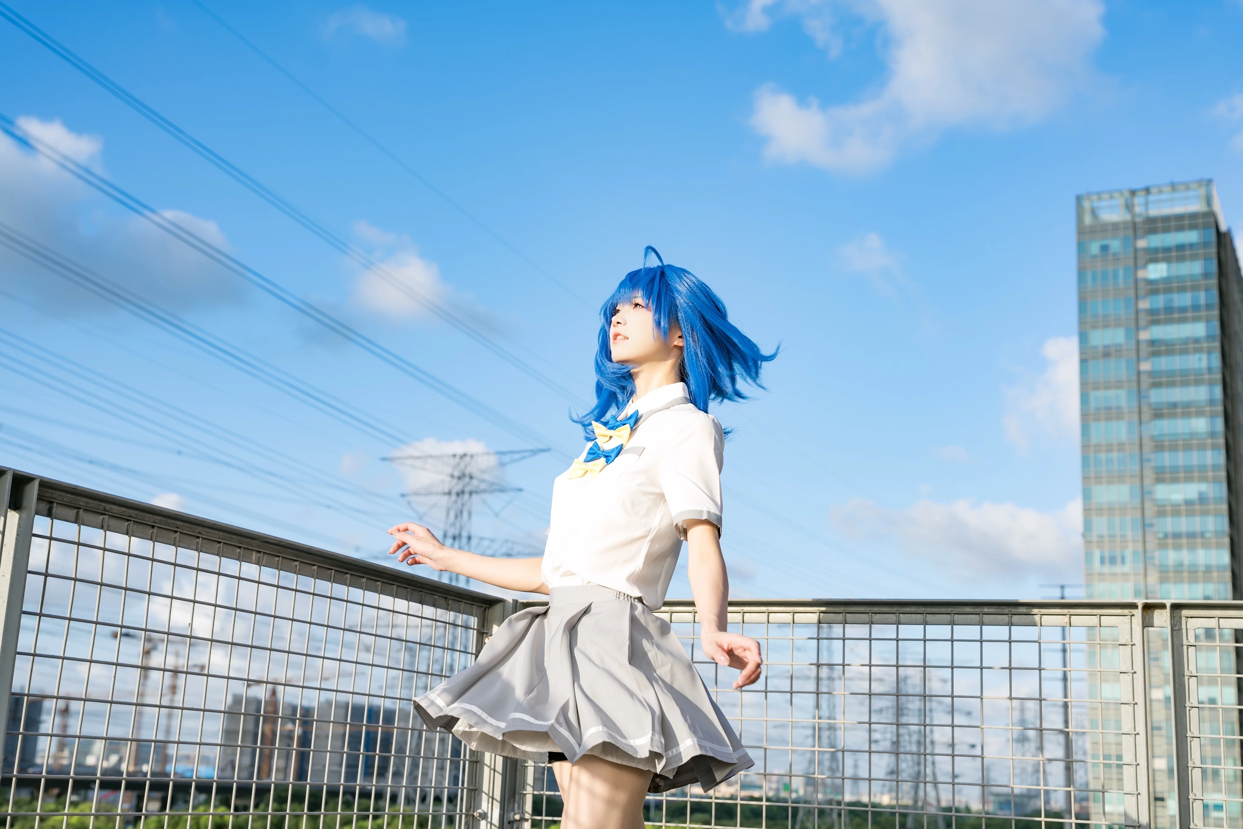 八奈见杏菜cos 败犬女主留下了夏天最后的蓝 - 第 10 张