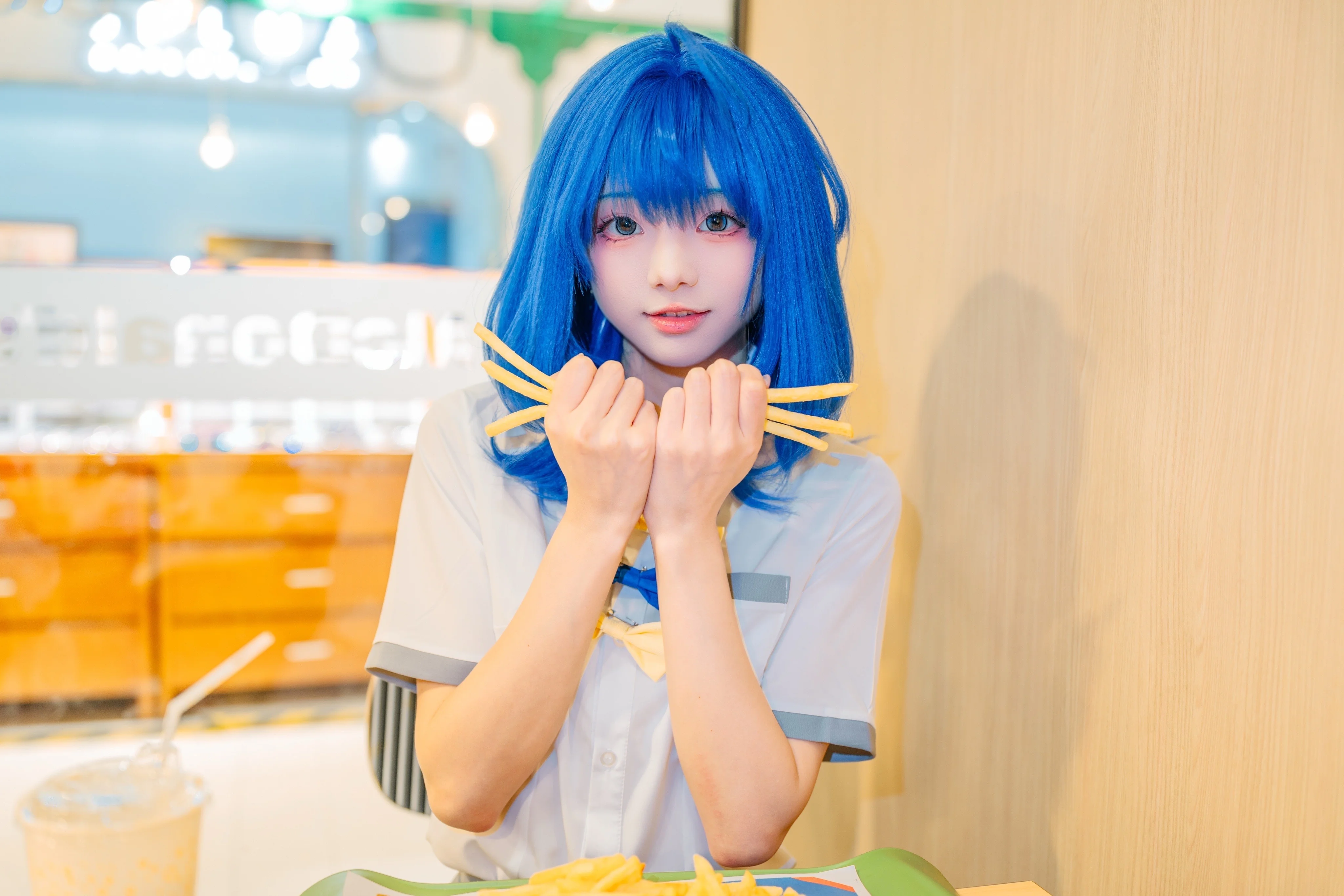 八奈见杏菜cos 败犬女主留下了夏天最后的蓝 - 第 11 张