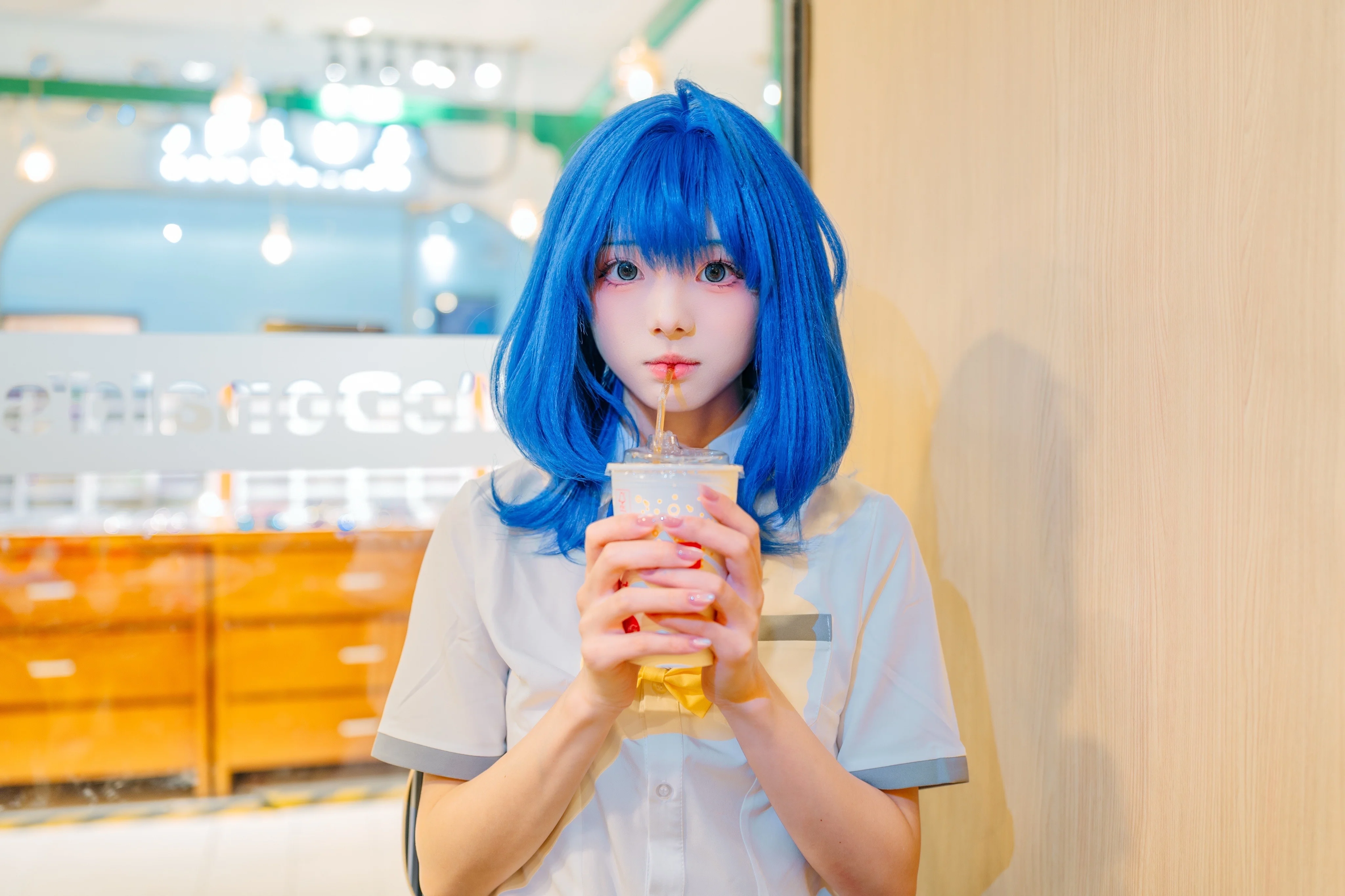 八奈见杏菜cos 败犬女主留下了夏天最后的蓝 - 第 12 张