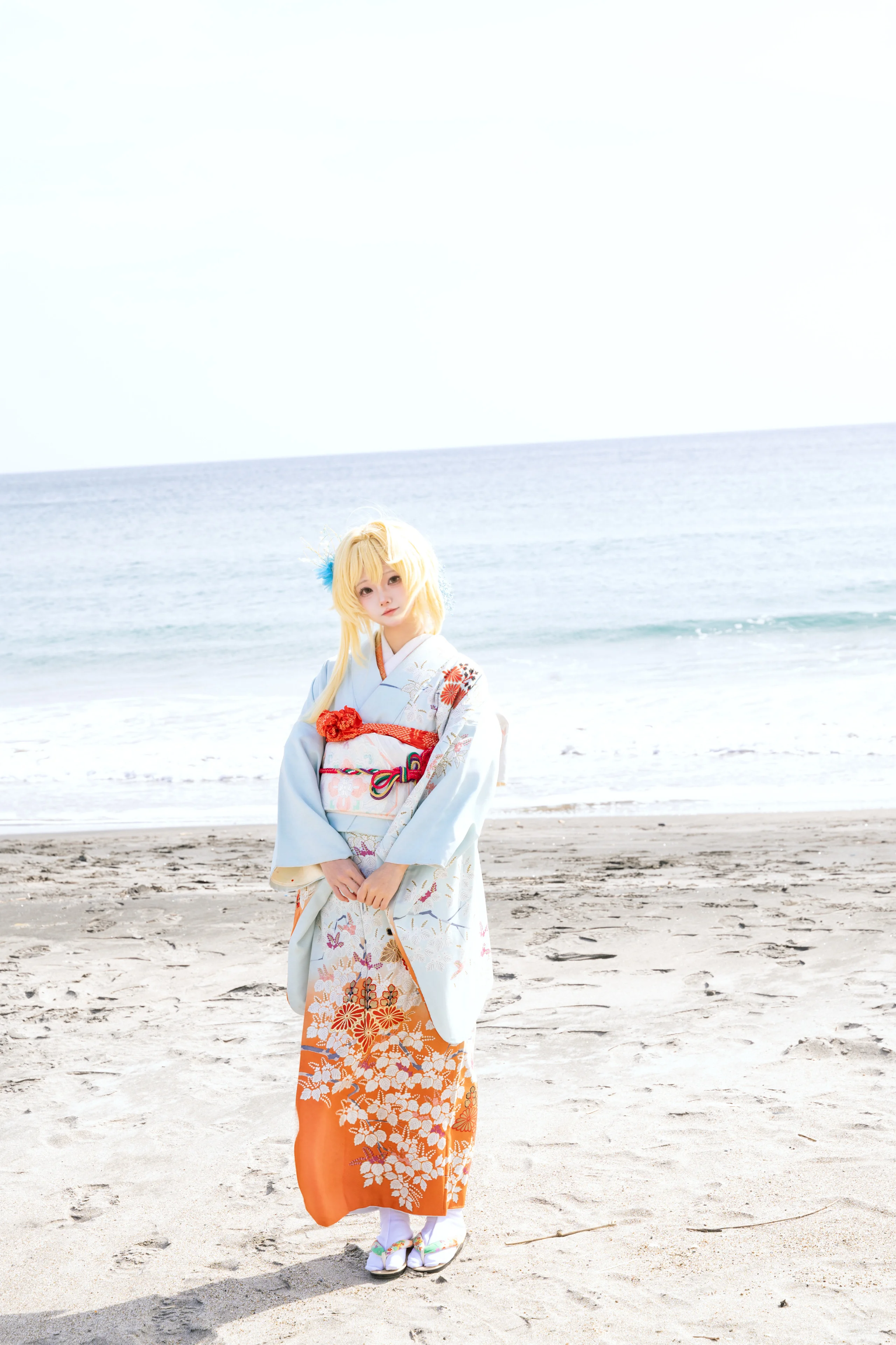 【和风cos】函馆神社的初雪留影 - 第 9 张