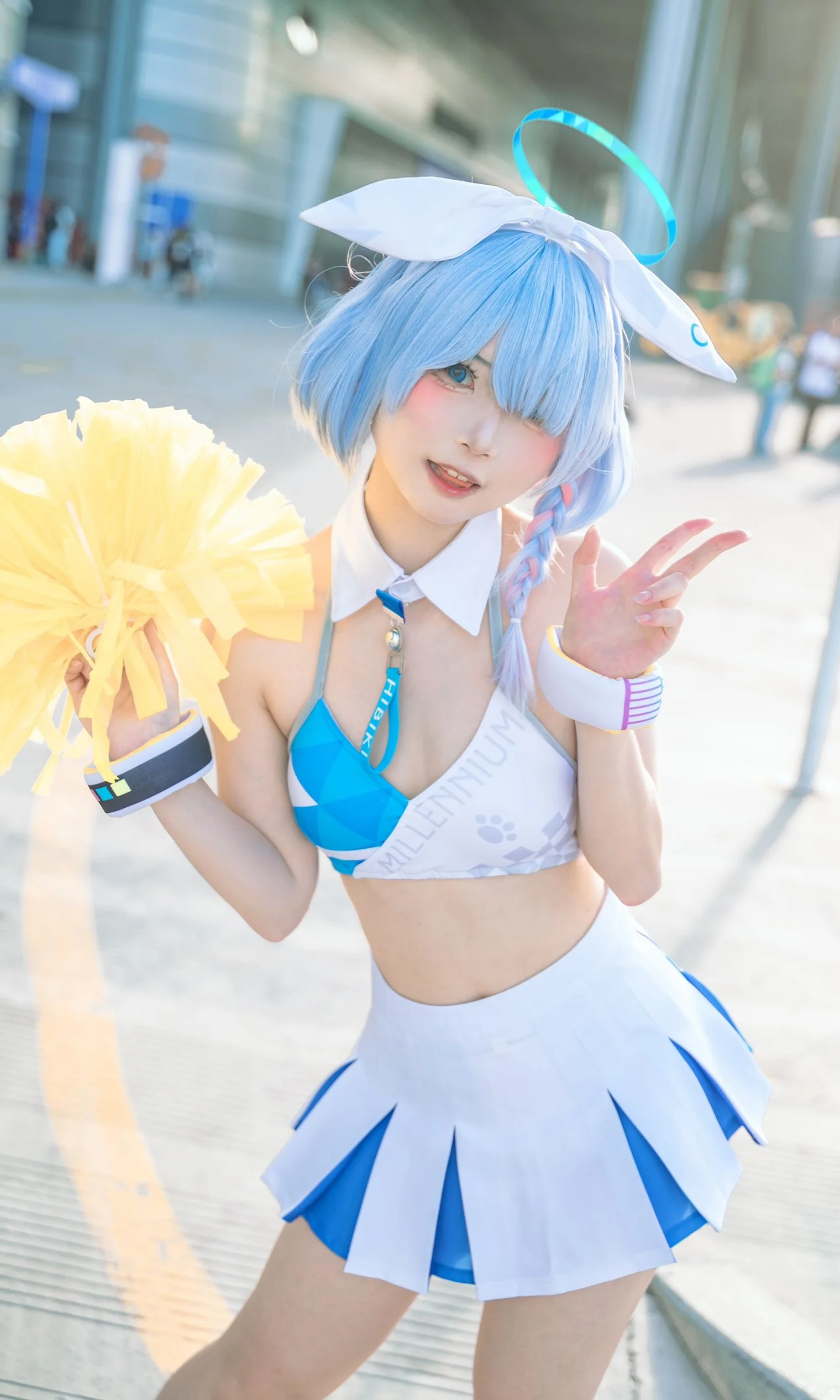 【ブルーアーカイブコスプレ】1年間の積み重ね、様々なシチュエーションでの撮影の断片 - 15 枚目