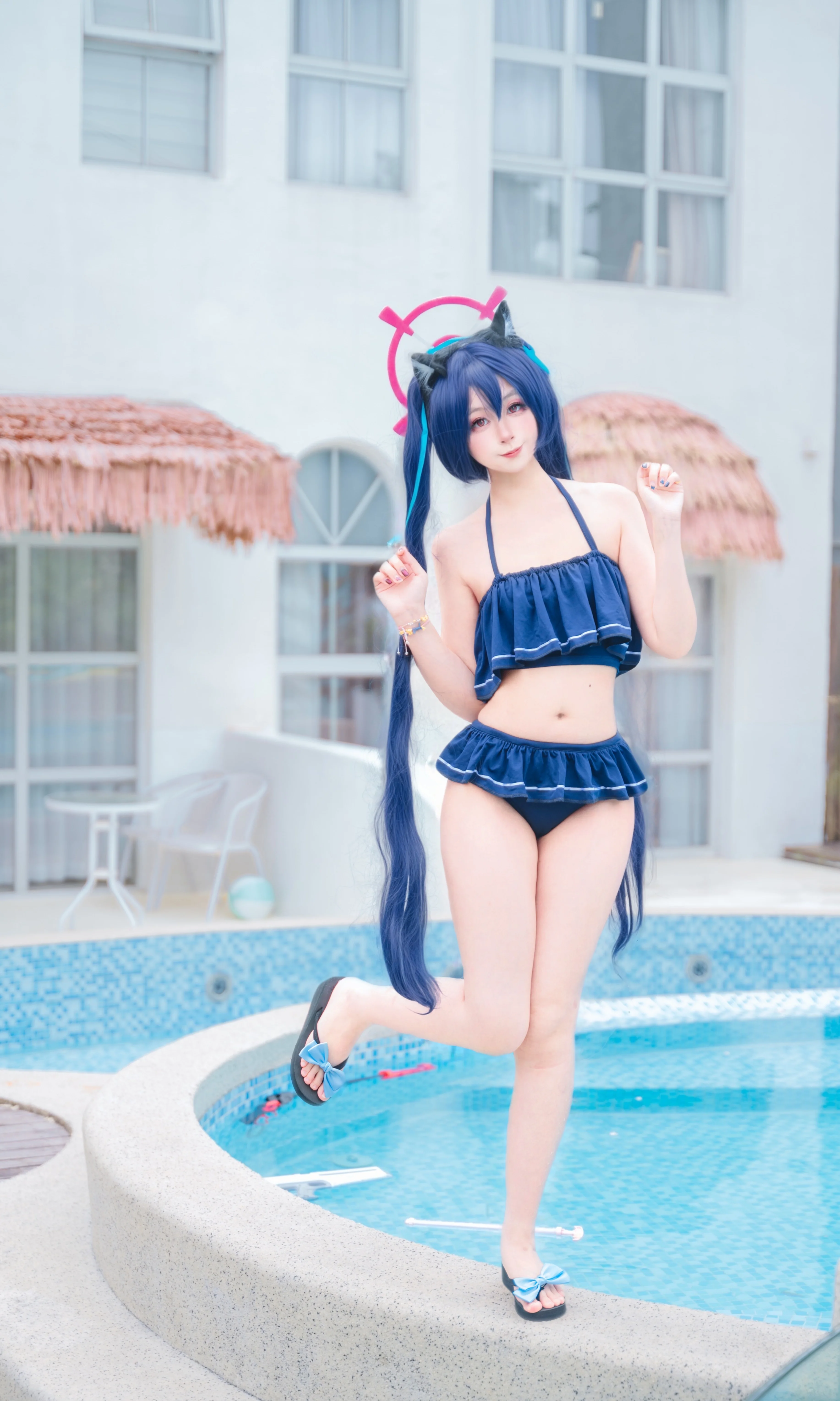【ブルーアーカイブコスプレ】1年間の積み重ね、様々なシチュエーションでの撮影の断片 - 18 枚目