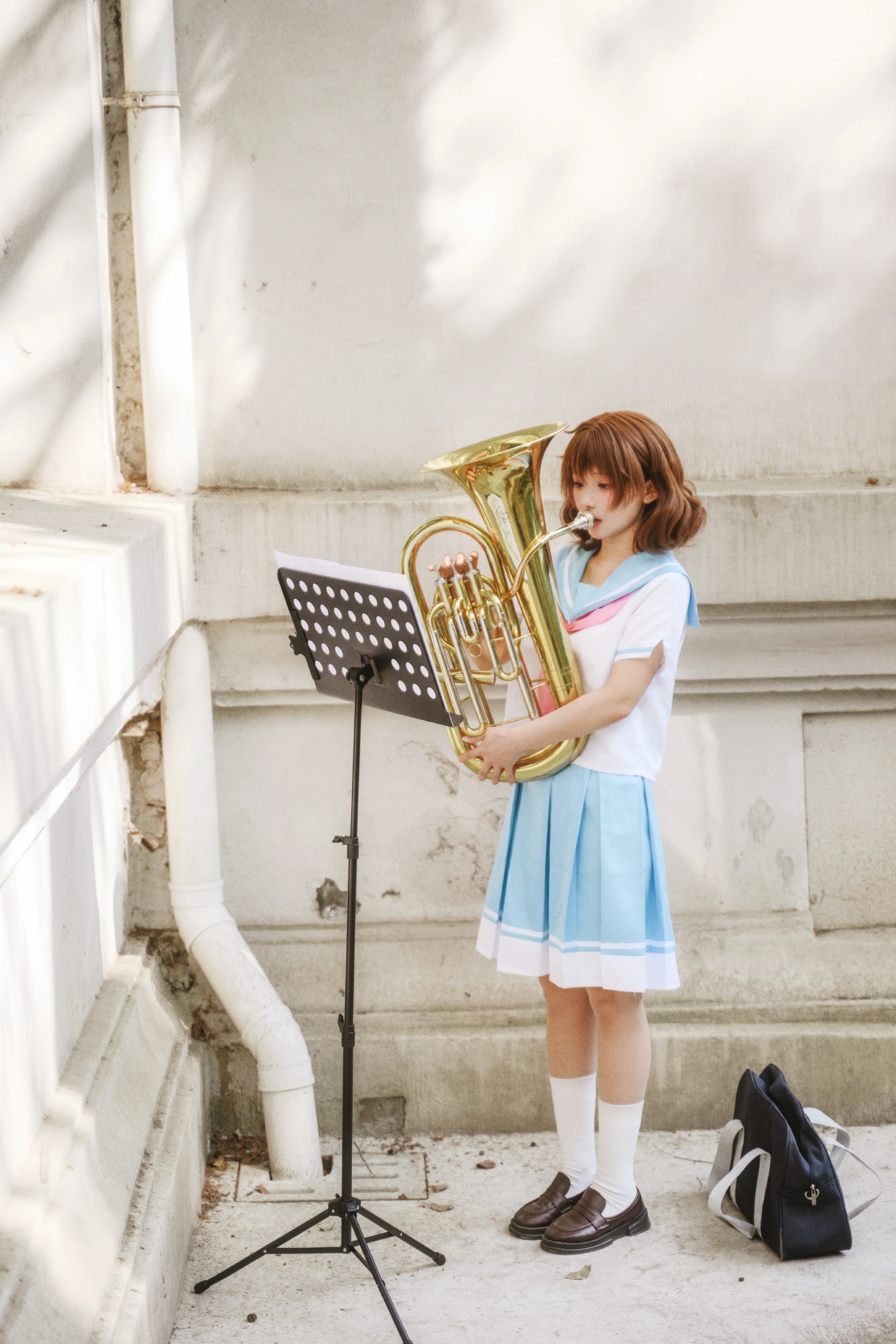 【黃前久美子cos】吹響吧上低音號的夏日階梯 - 第 10 張