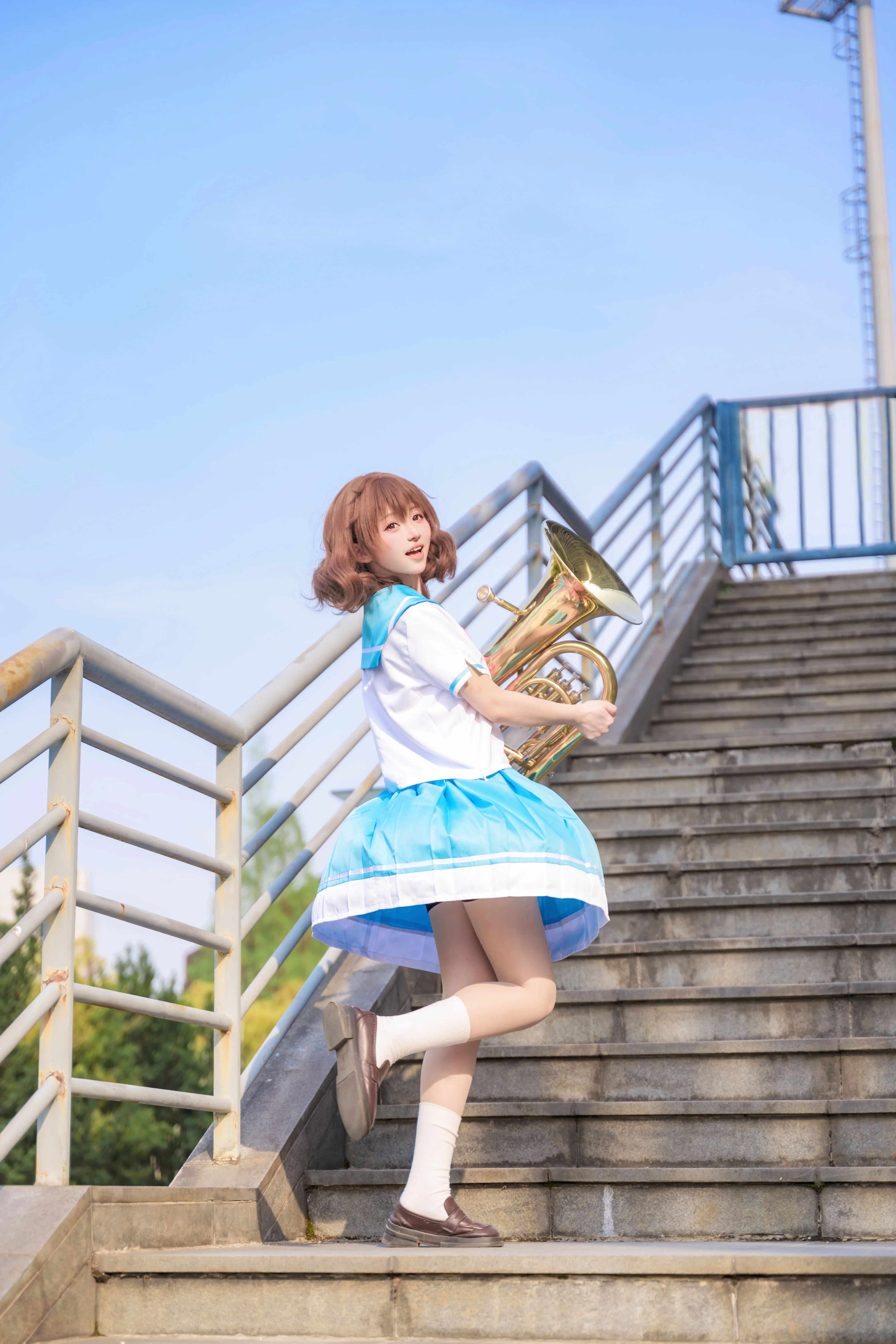 【黃前久美子cos】吹響吧上低音號的夏日階梯 - 第 2 張