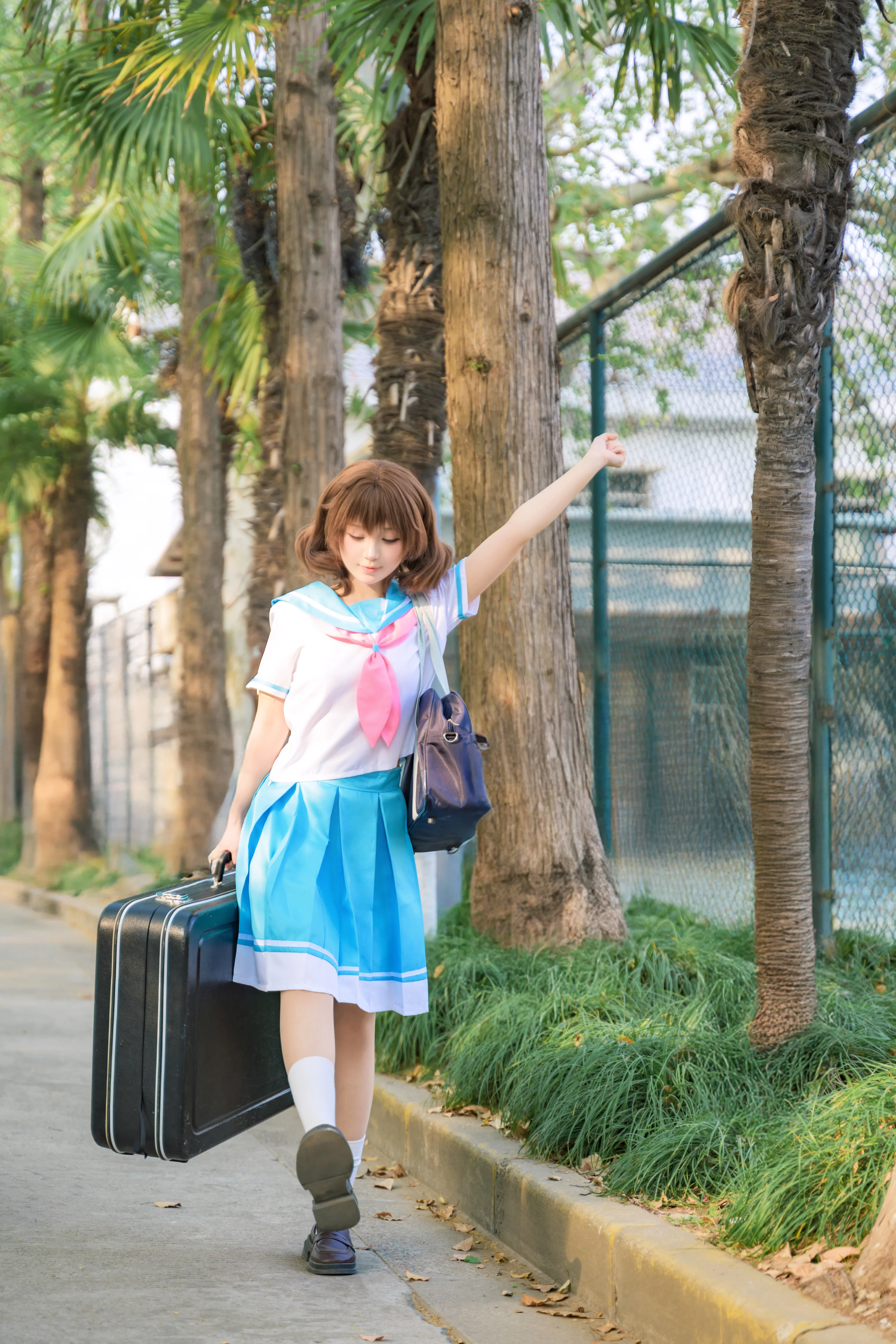【黃前久美子cos】吹響吧上低音號的夏日階梯 - 第 3 張