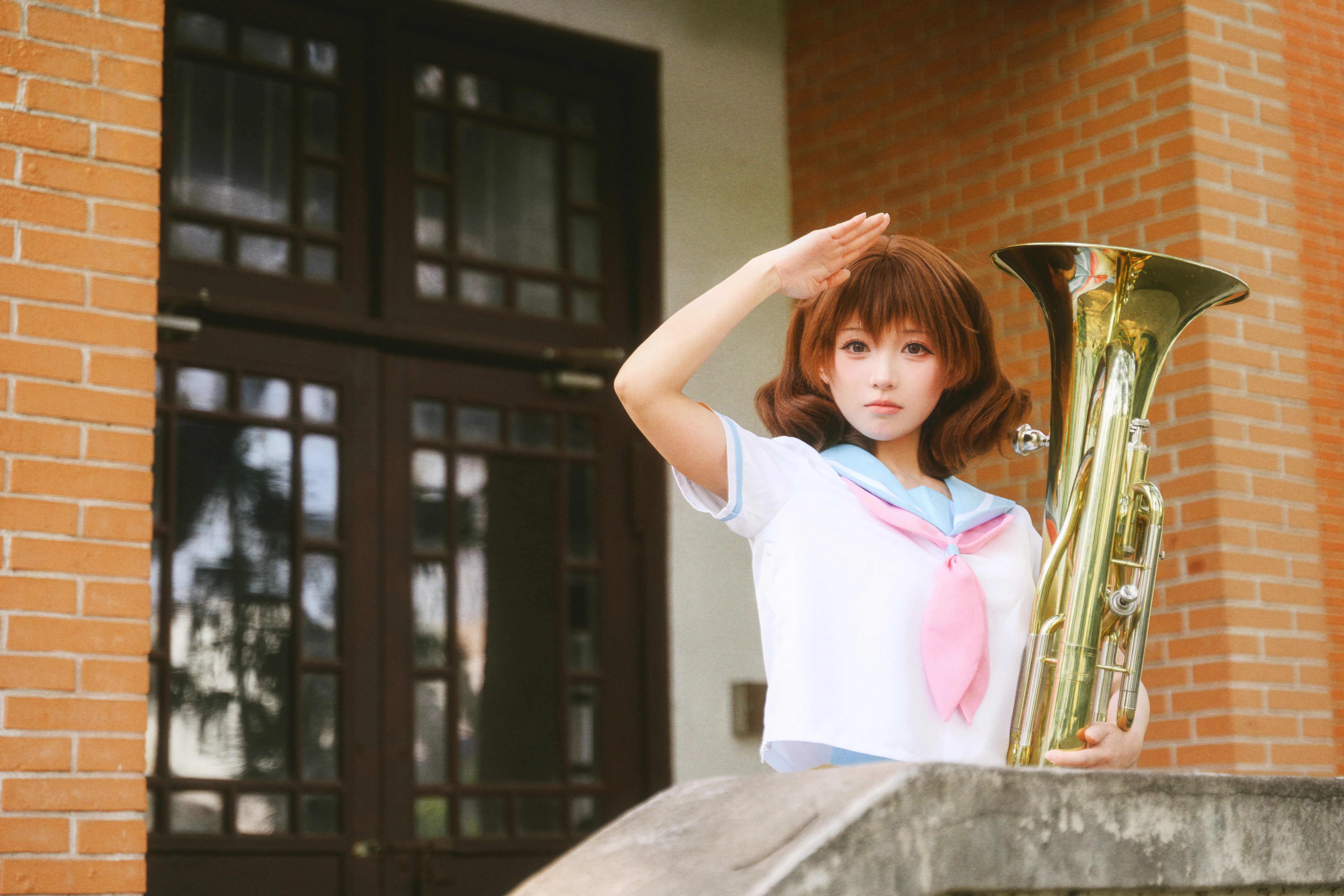 【黃前久美子cos】吹響吧上低音號的夏日階梯 - 第 6 張
