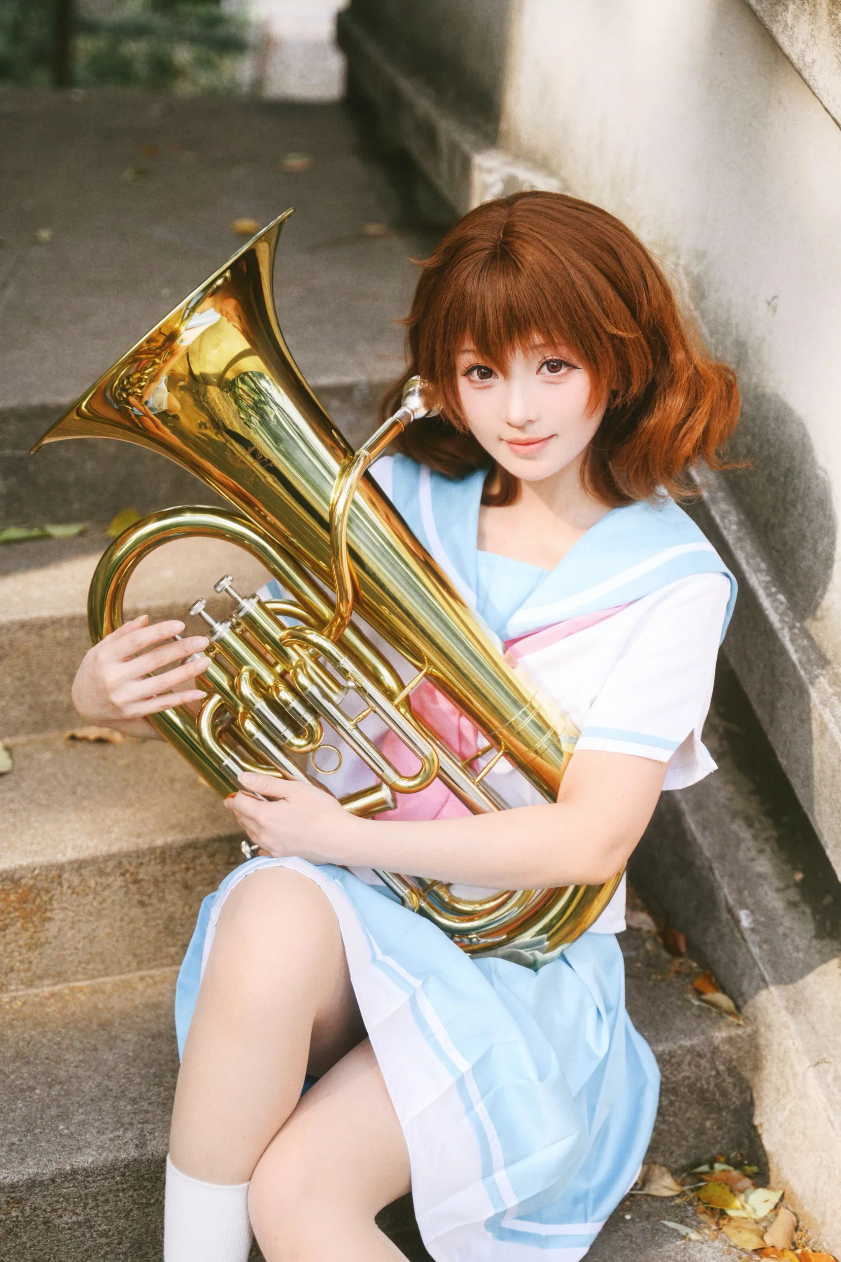 【黃前久美子cos】吹響吧上低音號的夏日階梯 - 第 8 張