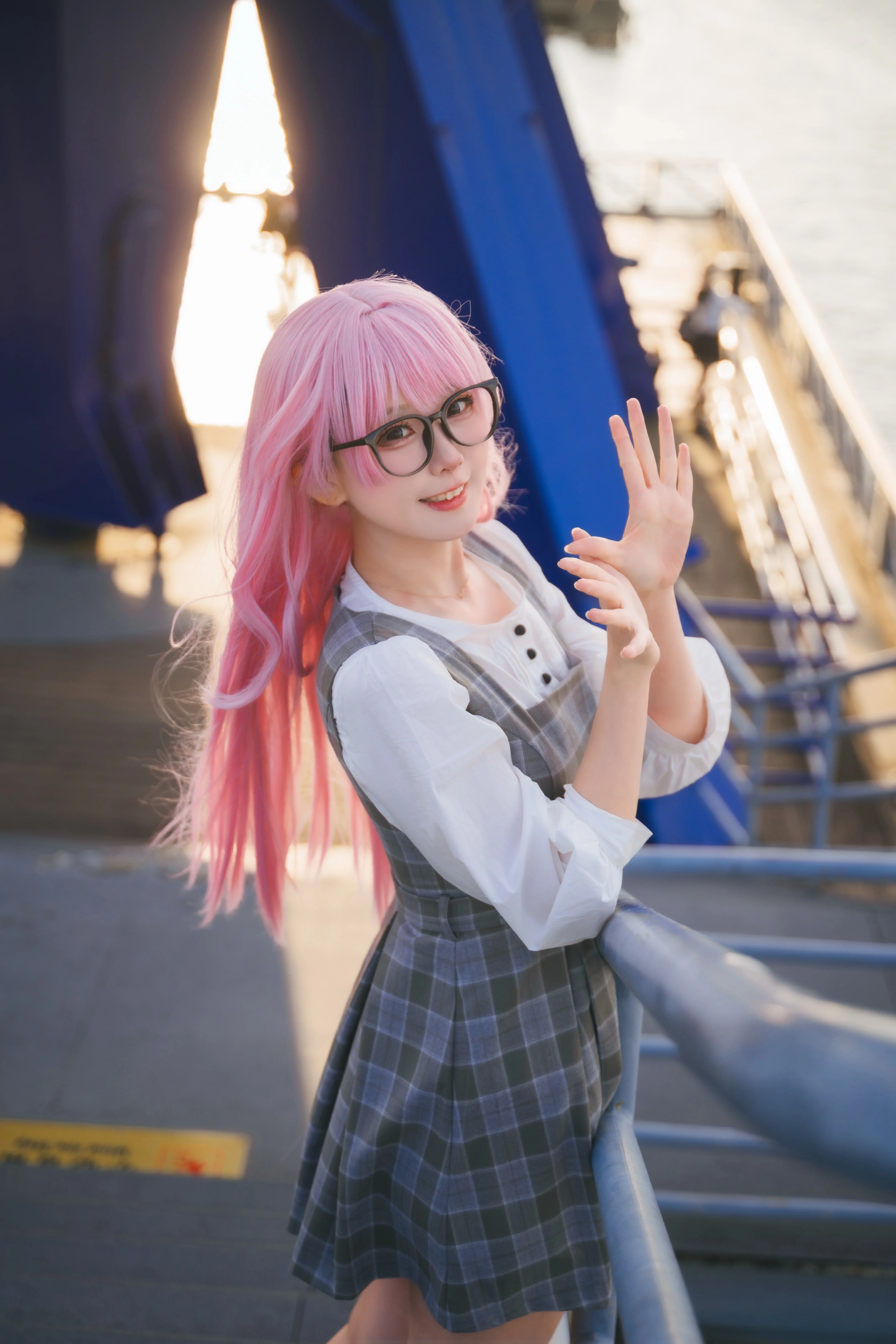 【千早愛音 コスプレ】晴れ渡る日のあのんちゃん、何枚目の写真からドキドキする？ - 7 枚目