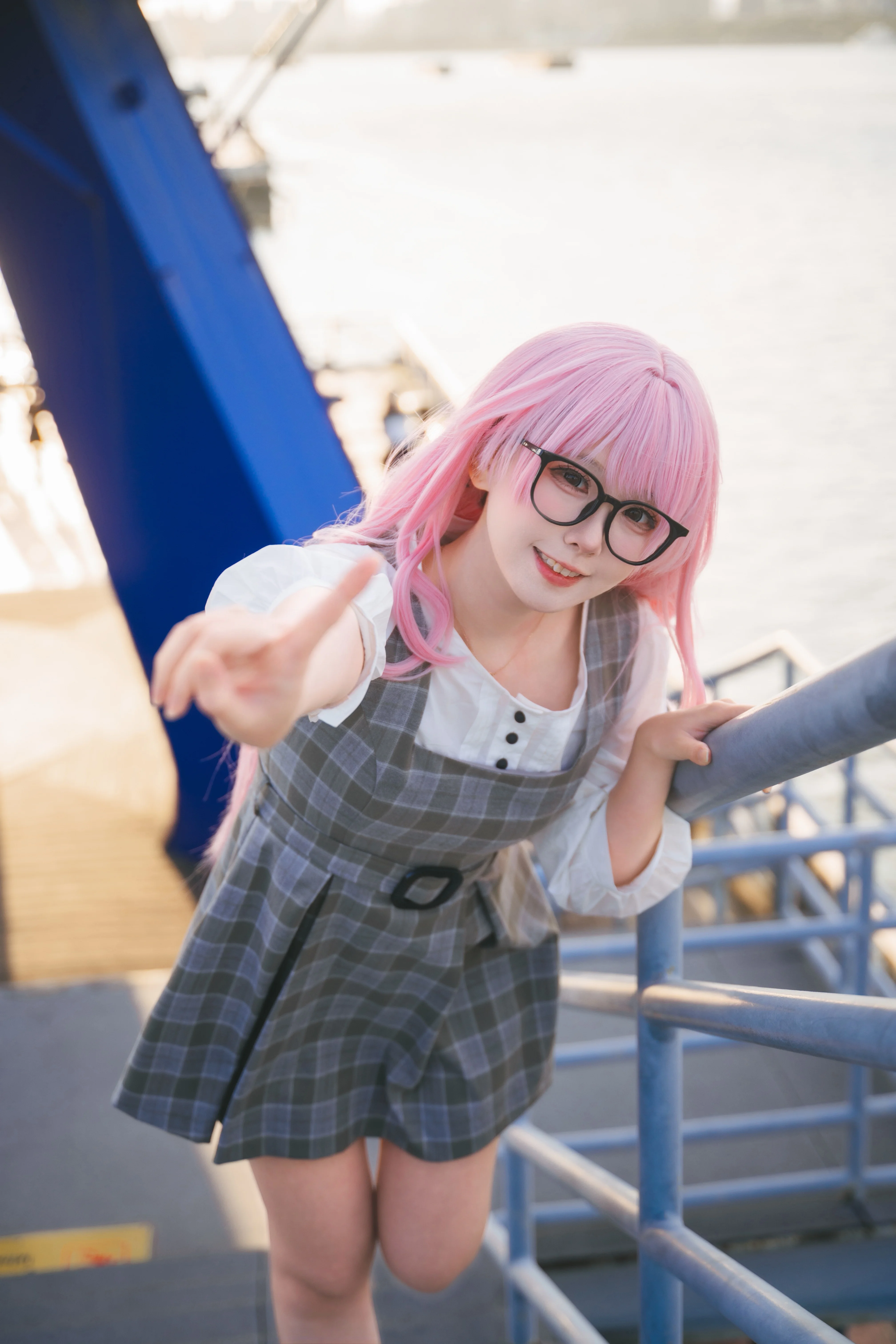 【千早愛音 コスプレ】晴れ渡る日のあのんちゃん、何枚目の写真からドキドキする？ - 8 枚目
