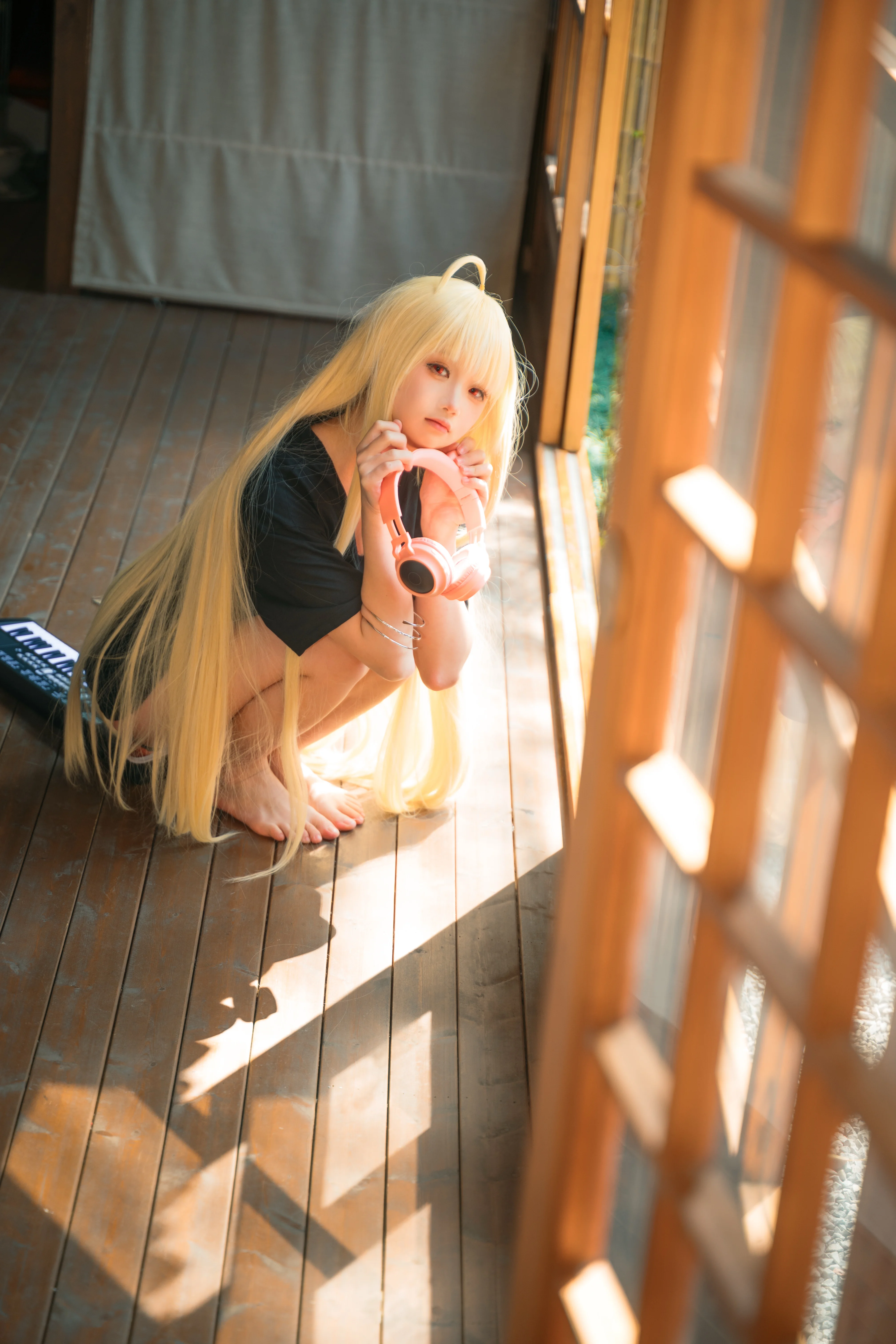 [Kaguya cosplay] Filling the Afternoon with Music at Cosmic Princess Kaguya!'s Home - Image 1