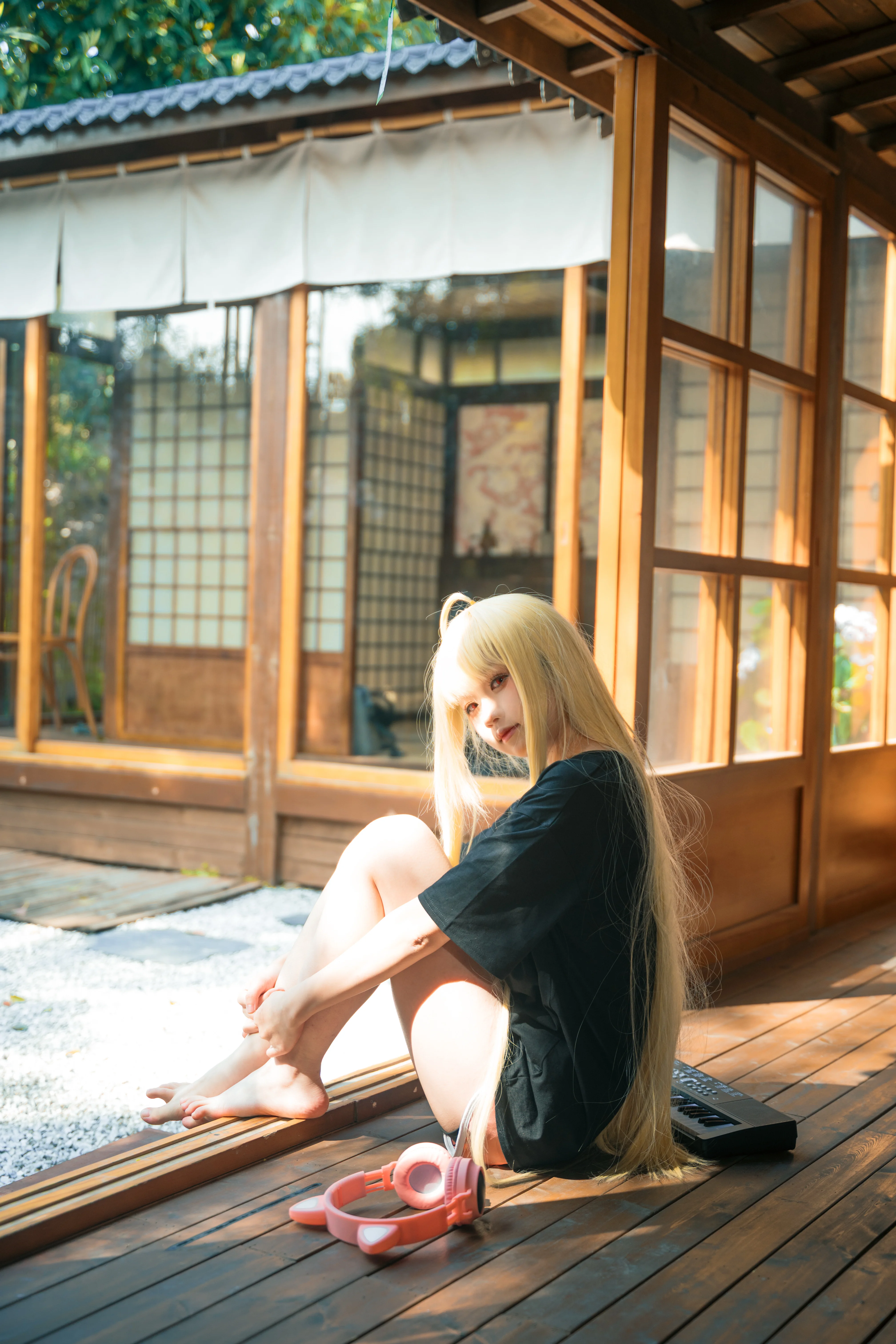 [Kaguya cosplay] Filling the Afternoon with Music at Cosmic Princess Kaguya!'s Home - Image 6